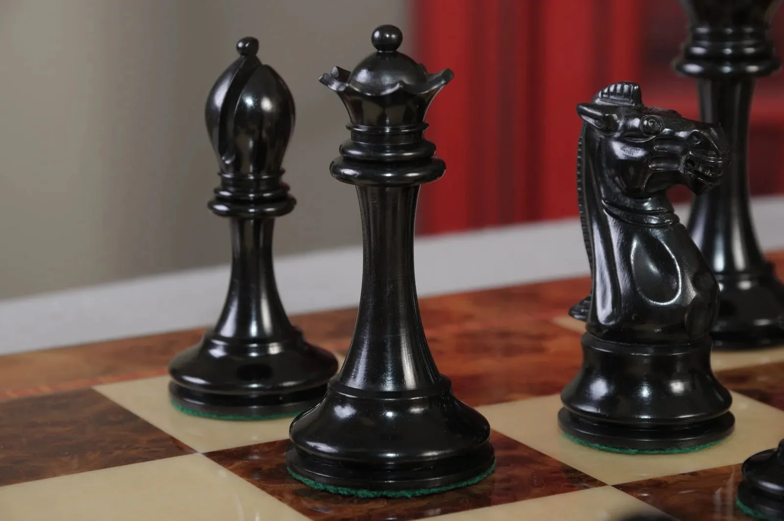 The B & Co. Series  Chess Set, Board & Box Combination - 4.4" King - Image 8