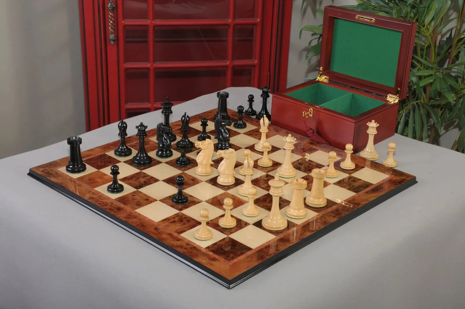 Genuine Ebony & Natural Boxwood