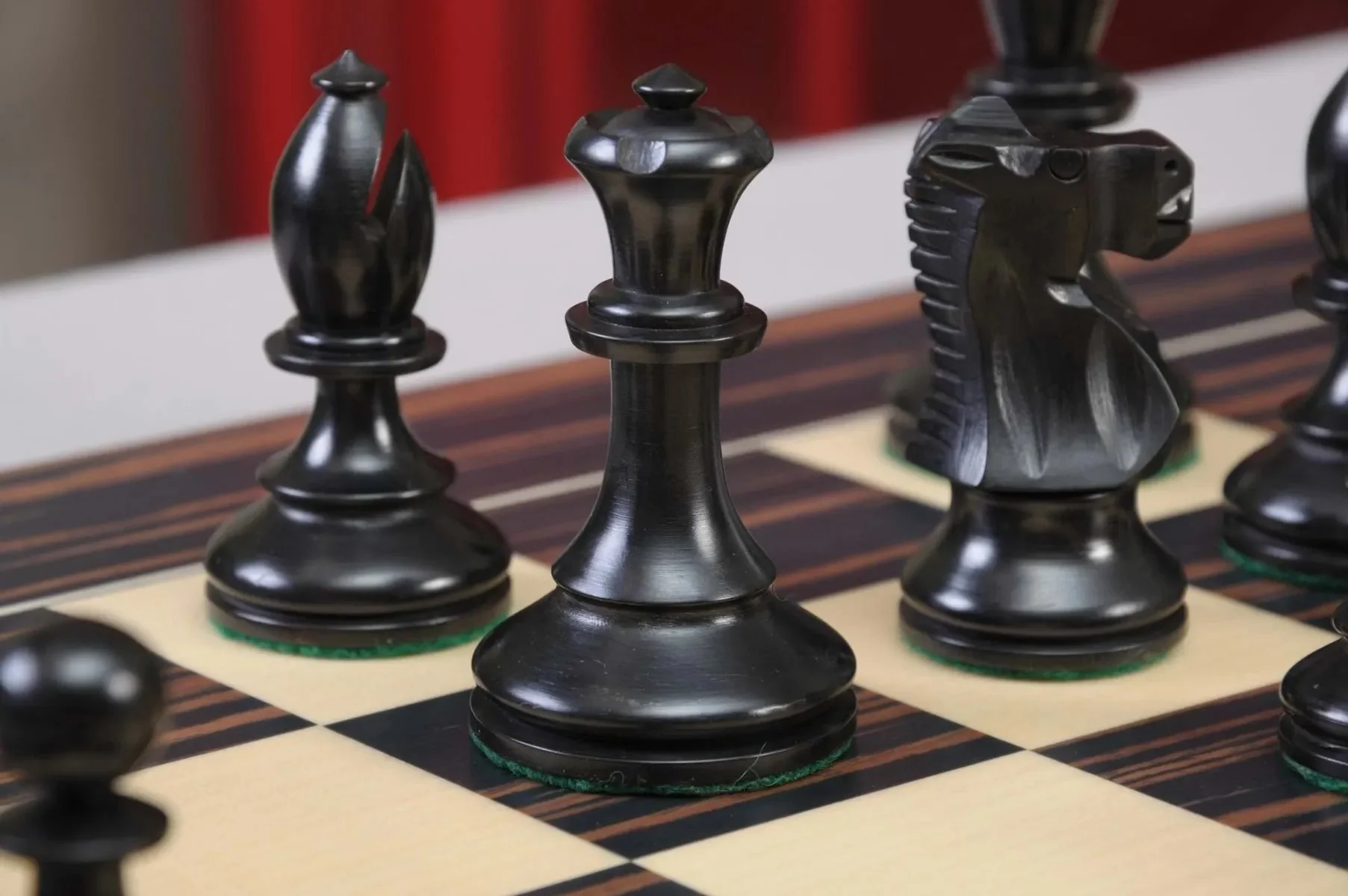 The B.H. Wood Series Chess Pieces - 3.75" King - Image 10