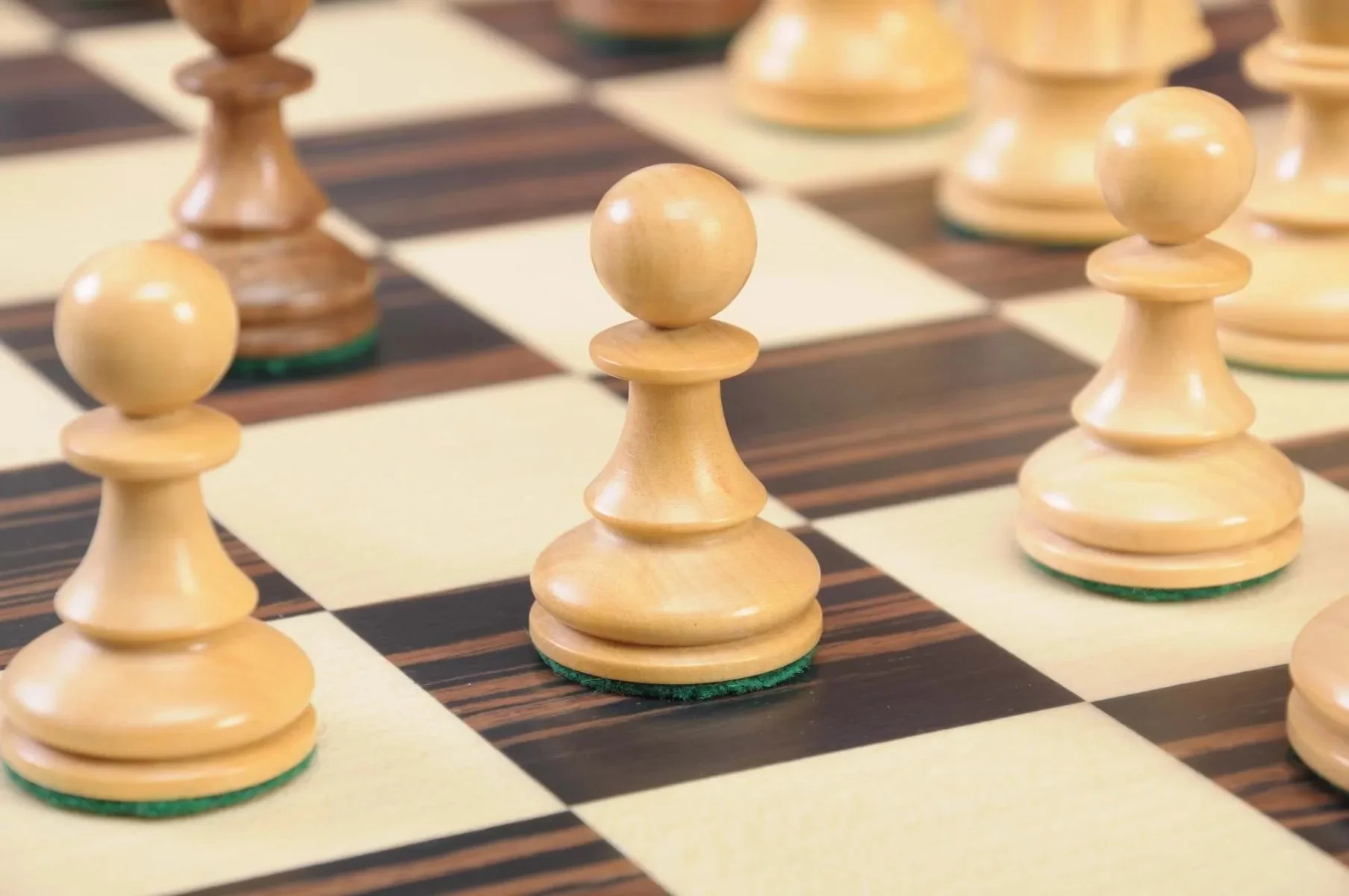 The B.H. Wood Series Chess Pieces - 3.75" King - Image 15