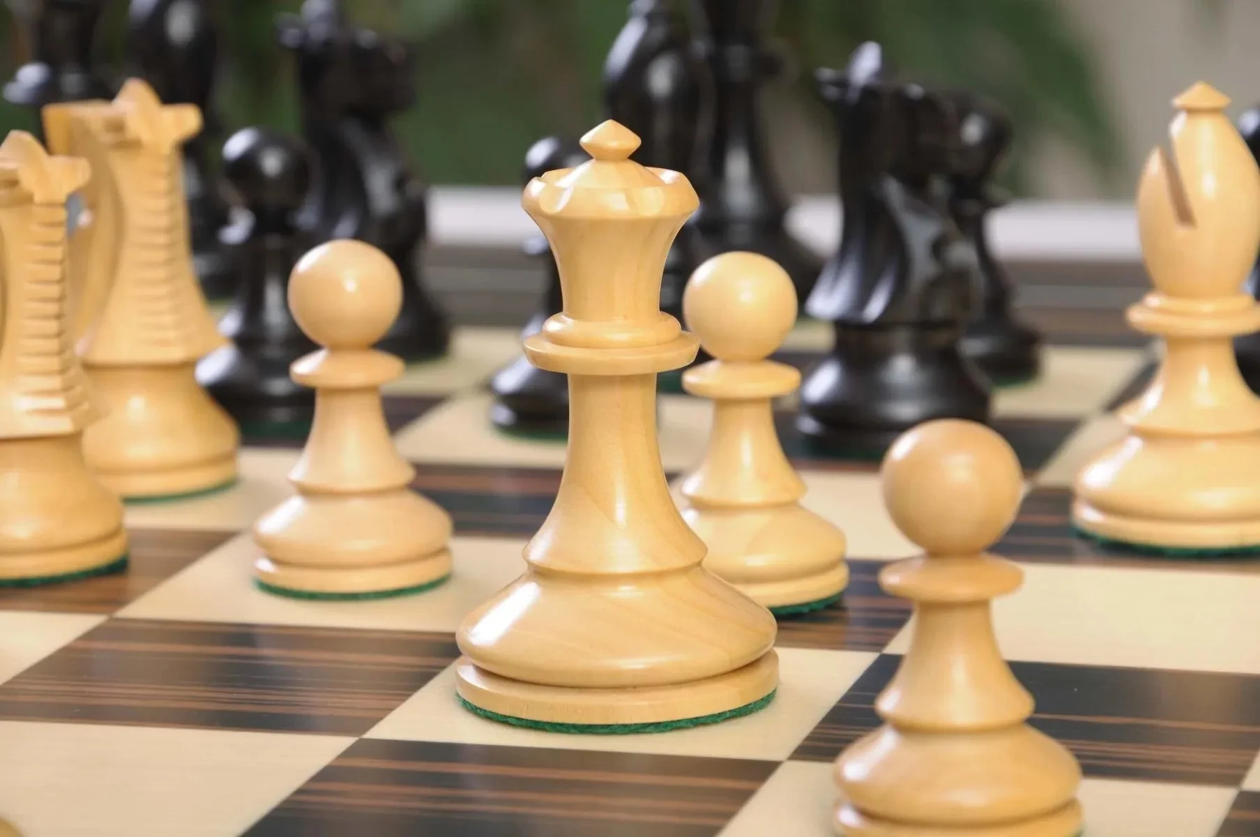 The B.H. Wood Series Chess Pieces - 3.75" King - Image 23
