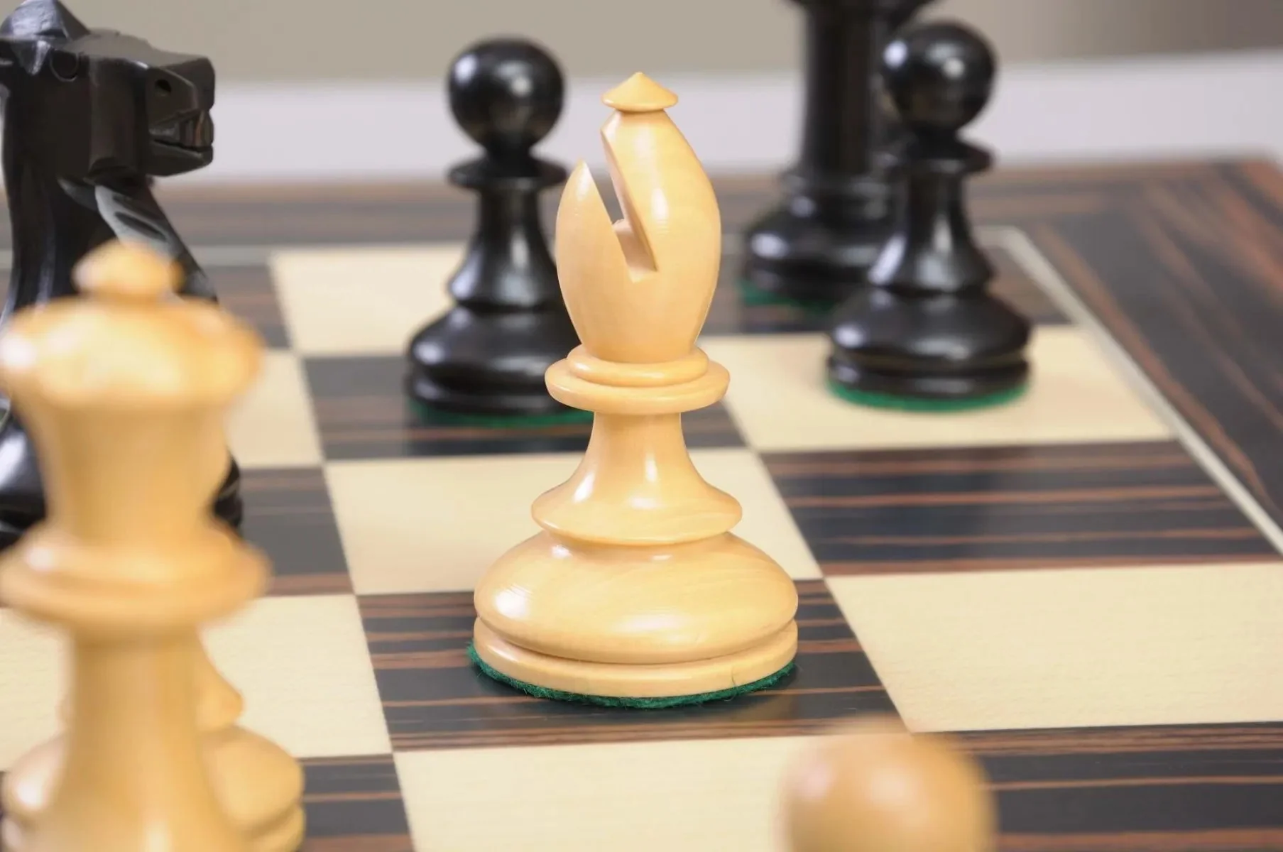 The B.H. Wood Series Chess Pieces - 3.75" King - Image 24