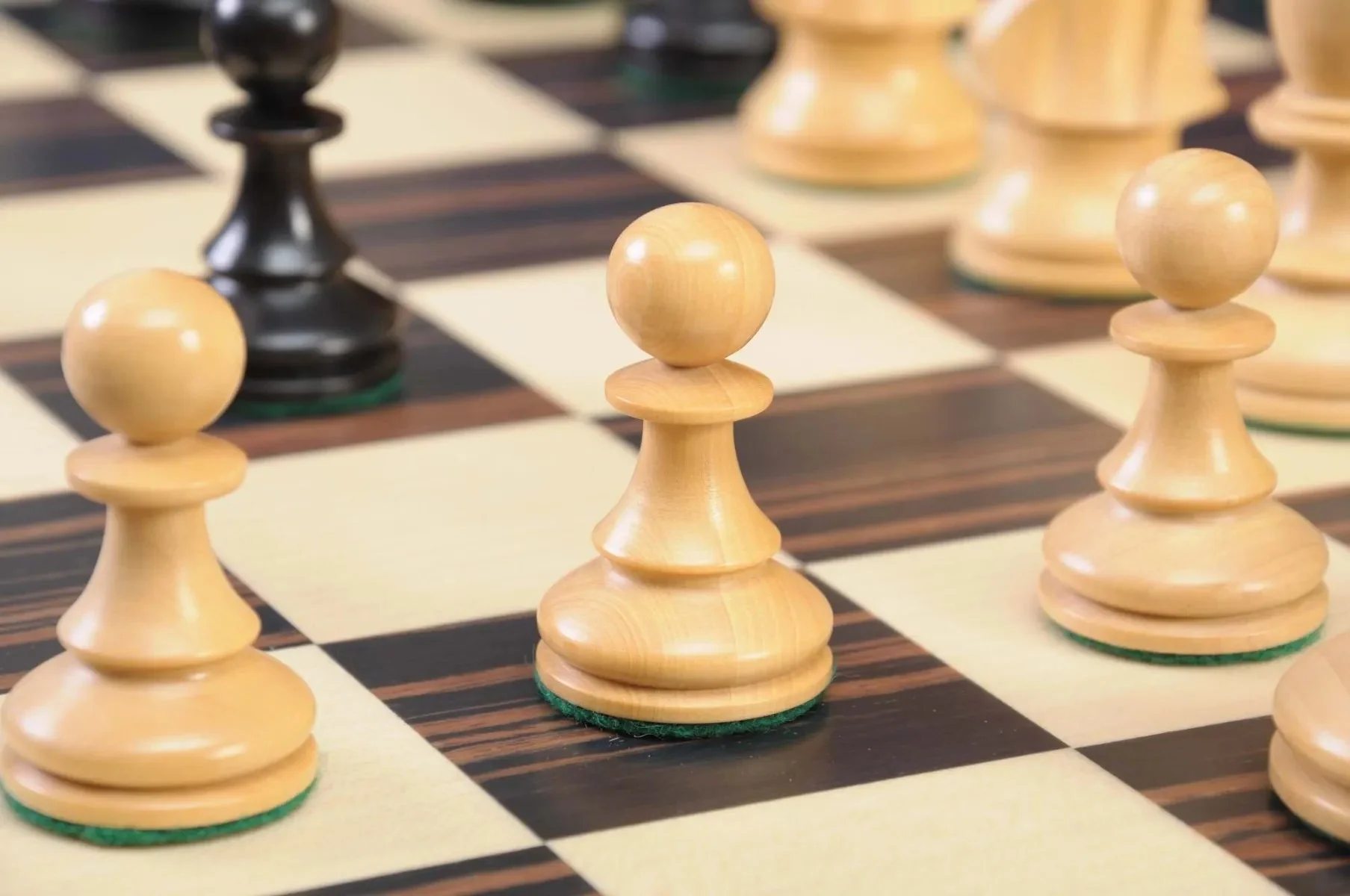The B.H. Wood Series Chess Pieces - 3.75" King - Image 27