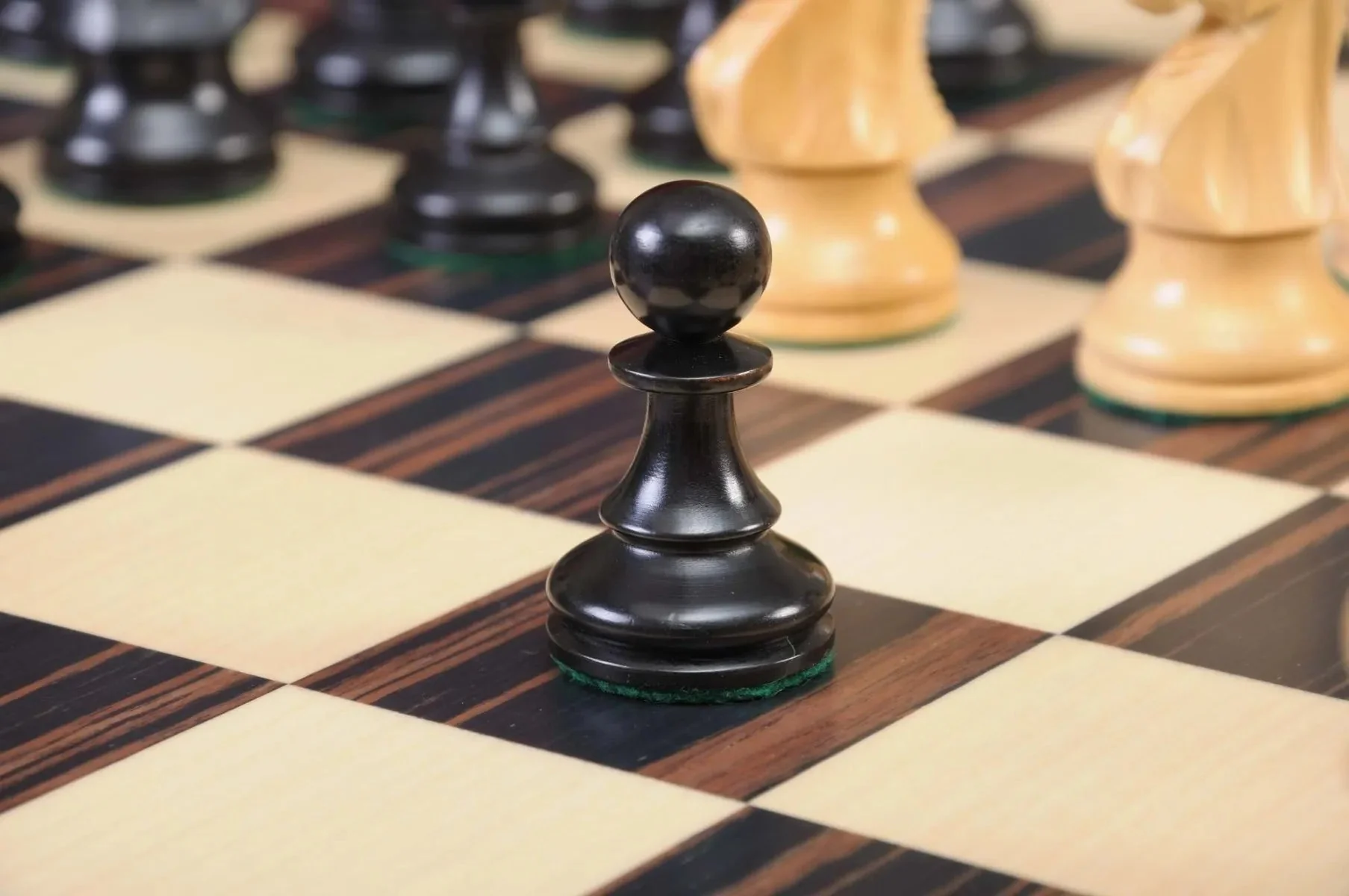 The B.H. Wood Series Chess Pieces - 3.75" King - Image 28