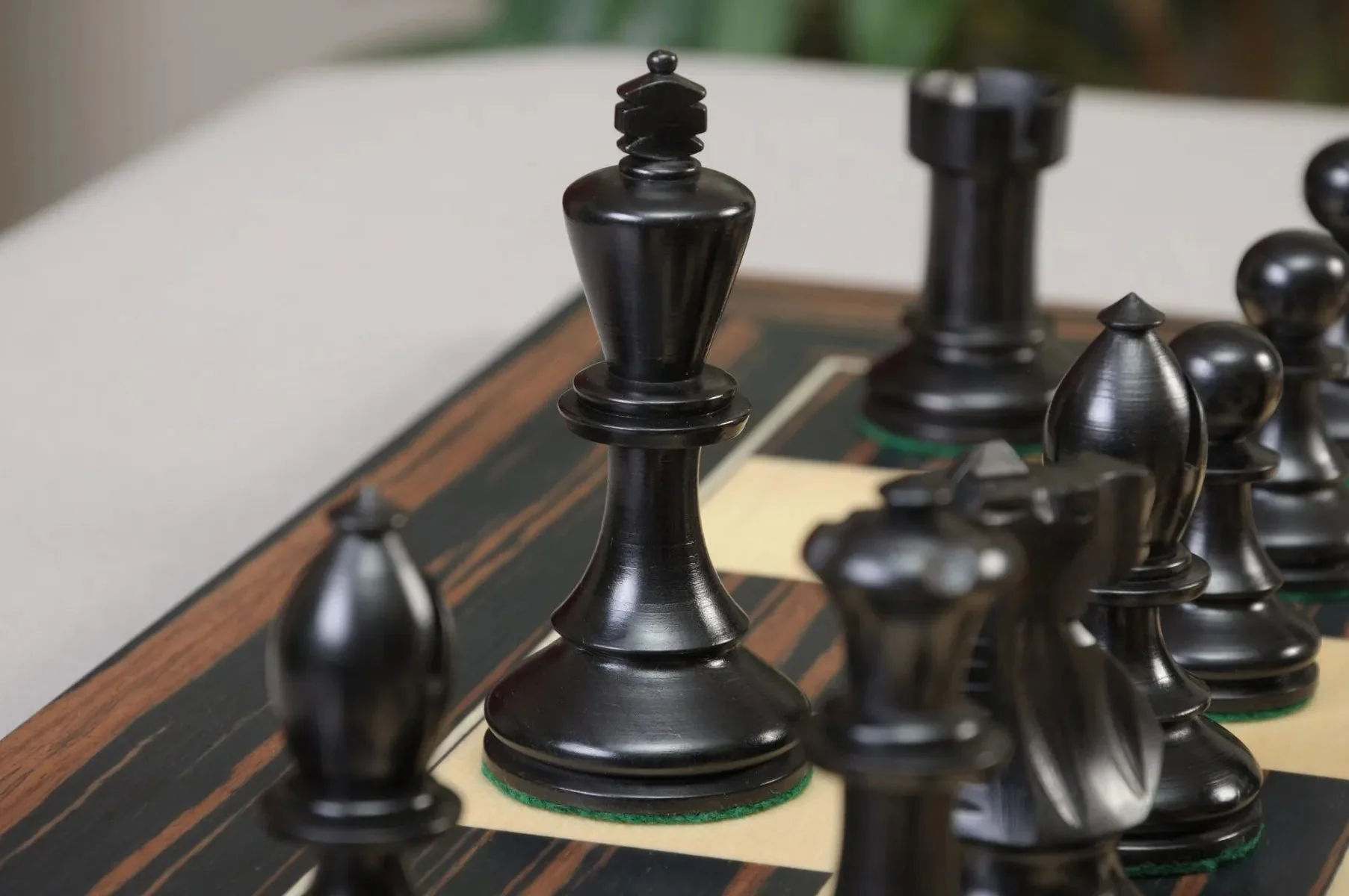 The B.H. Wood Series Chess Pieces - 3.75" King - Image 9