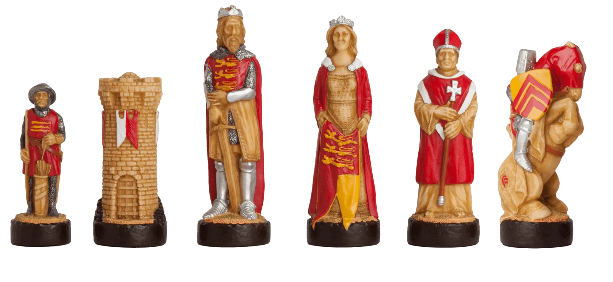 Hand Painted Chess Pieces