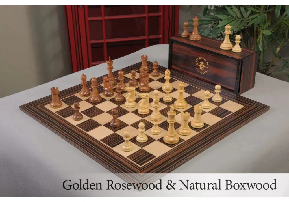 Golden Rosewood & Natural Boxwood