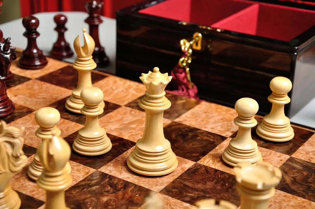 The Forever Collection -  Benevento Series Artisan Chess Pieces - 4.4" King - Image 15