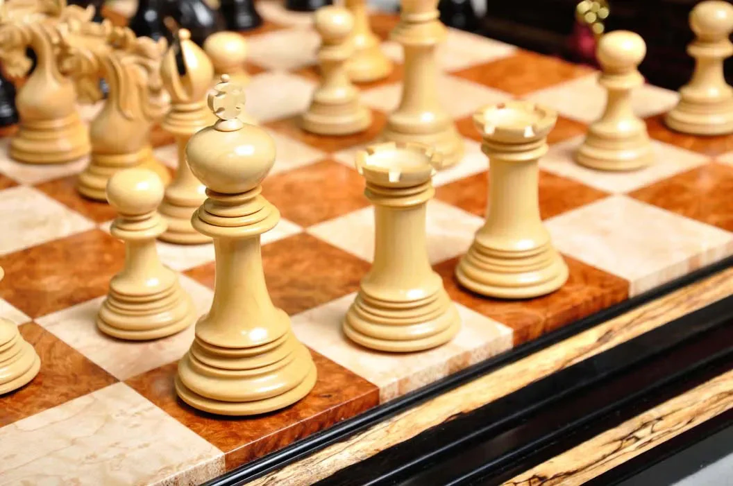 The Forever Collection -  Benevento Series Artisan Chess Pieces - 4.4" King - Image 2