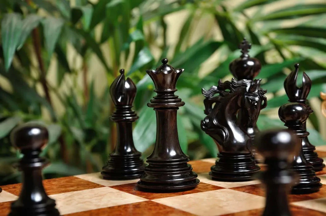 The Forever Collection -  Benevento Series Artisan Chess Pieces - 4.4" King - Image 4