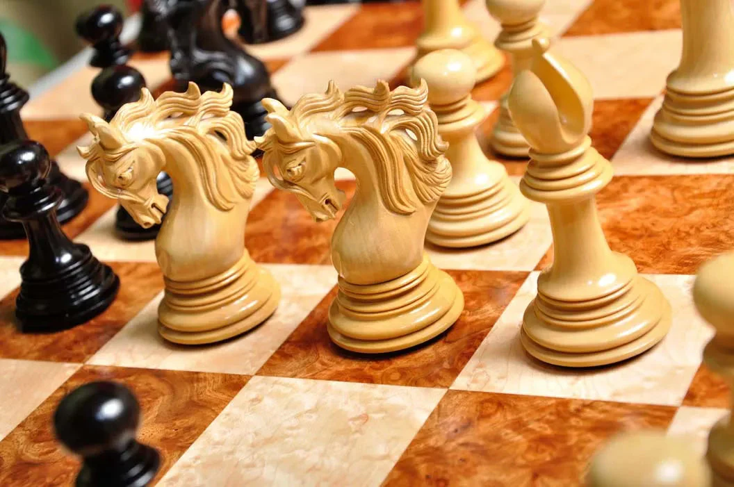 The Forever Collection -  Benevento Series Artisan Chess Pieces - 4.4" King - Image 6