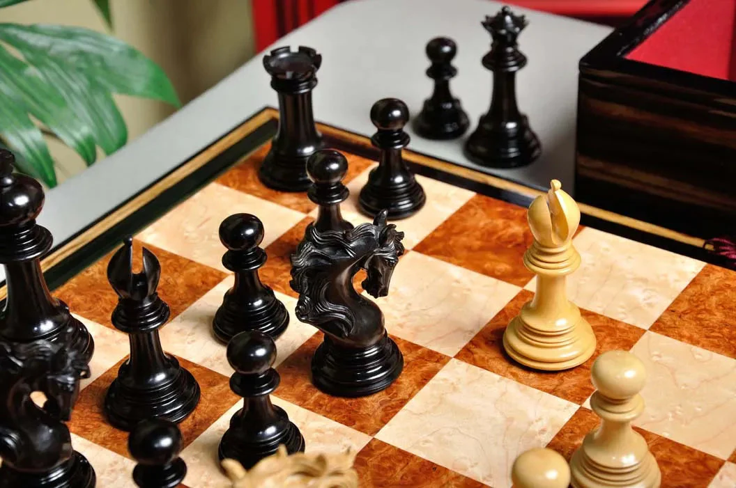 The Forever Collection -  Benevento Series Artisan Chess Pieces - 4.4" King - Image 8