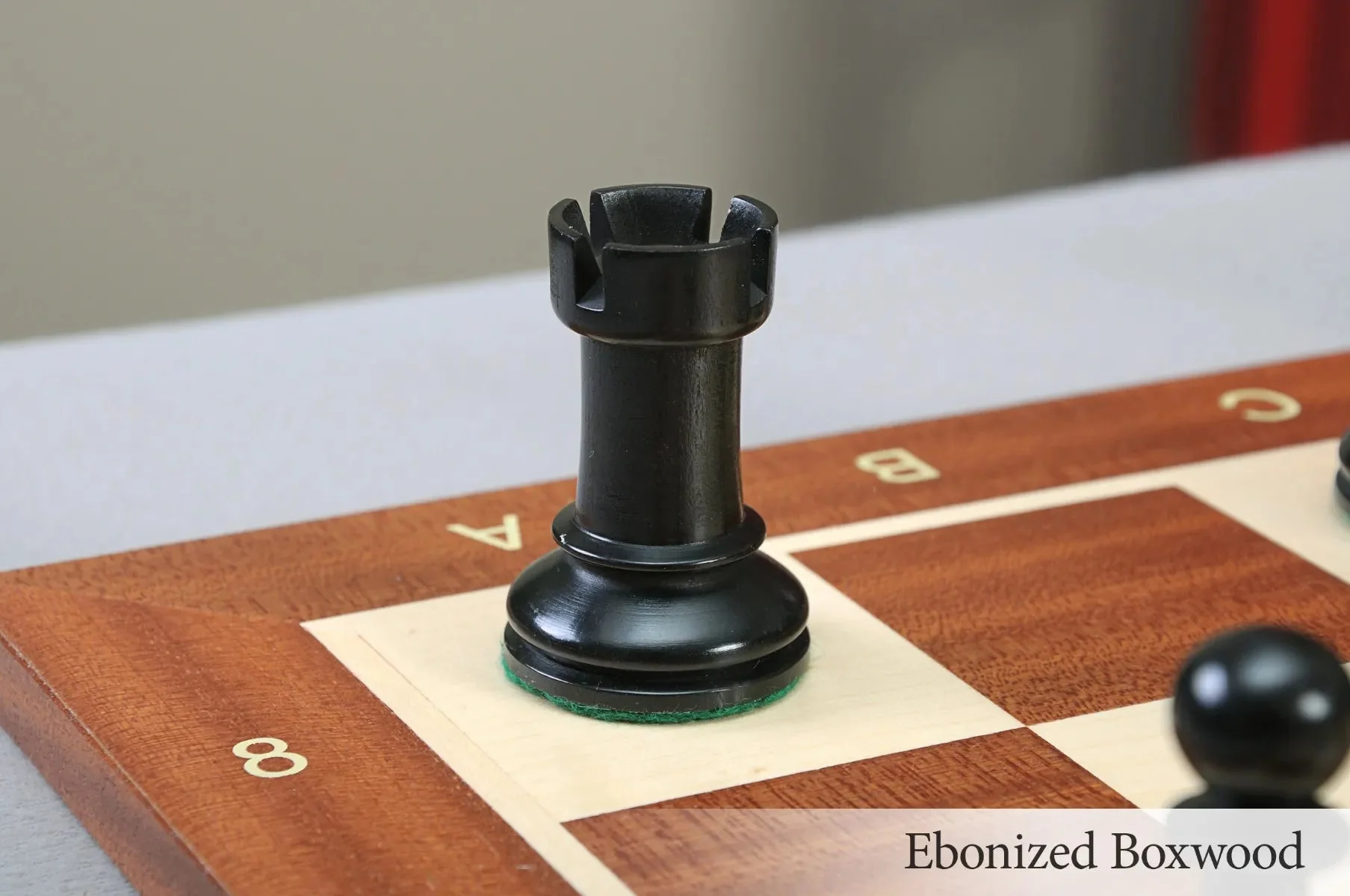 The B.H. Wood Tournament Series Wood Chess Set, Box, & Board Combination - Image 25