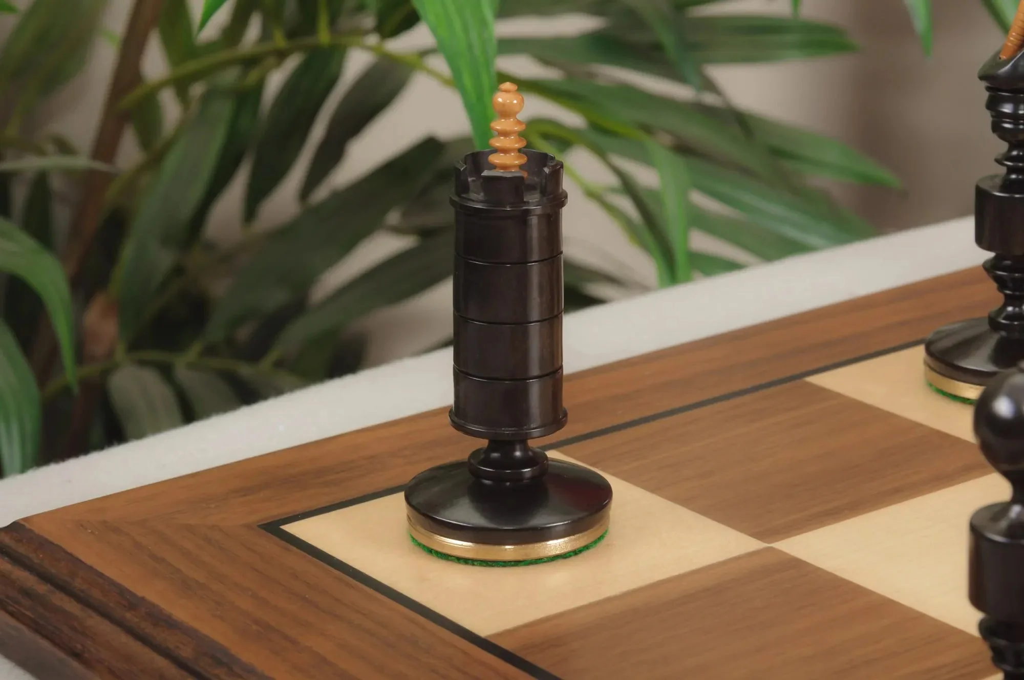 The Camaratta Collection - The Biedermeier Pre-Staunton Vintage Series Luxury Chess Pieces - 4.4" King - Image 3