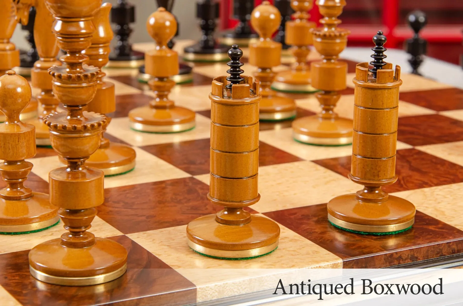 The Camaratta Collection - The Biedermeier Series Luxury Chess Pieces - 4.4" King - Image 16