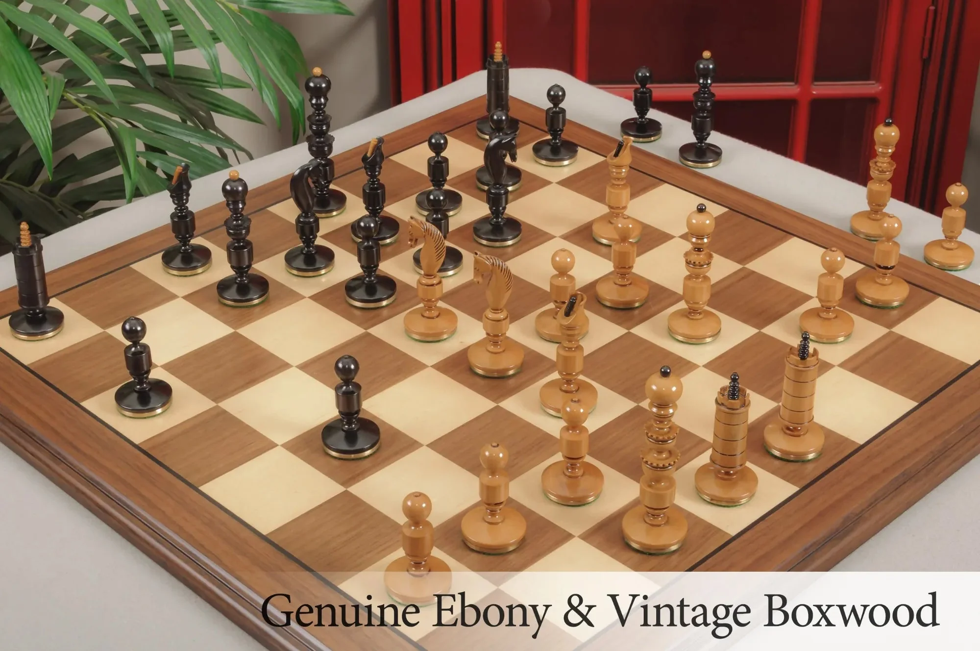 The Camaratta Collection - The Biedermeier Series Luxury Chess Pieces - 4.4" King - Image 20