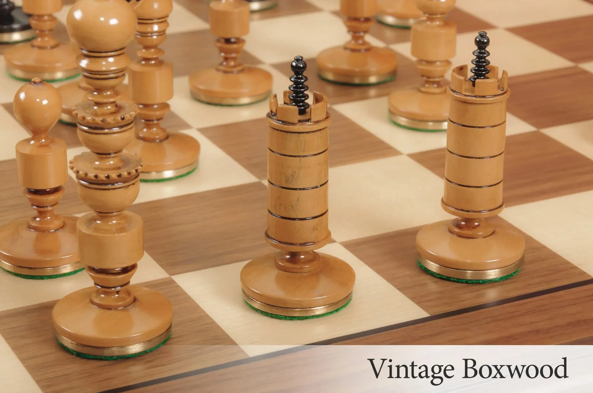 The Camaratta Collection - The Biedermeier Series Luxury Chess Pieces - 4.4" King - Image 24