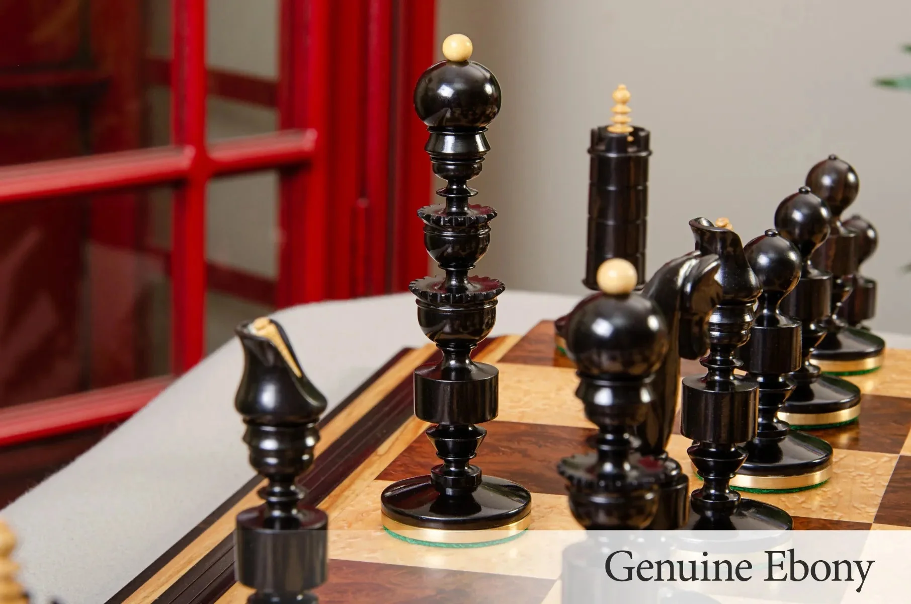 The Camaratta Collection - The Biedermeier Series Luxury Chess Pieces - 4.4" King - Image 8