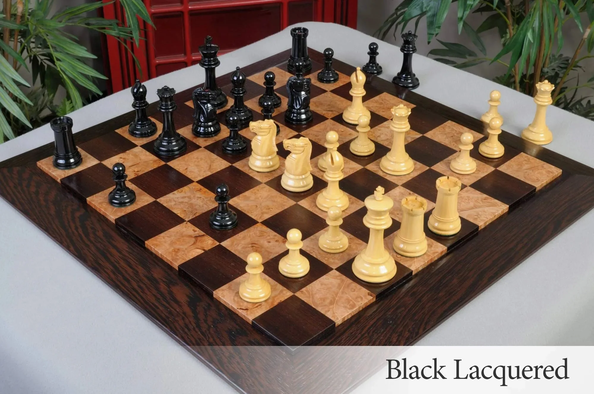 Black and Natural Lacquered - Image 2