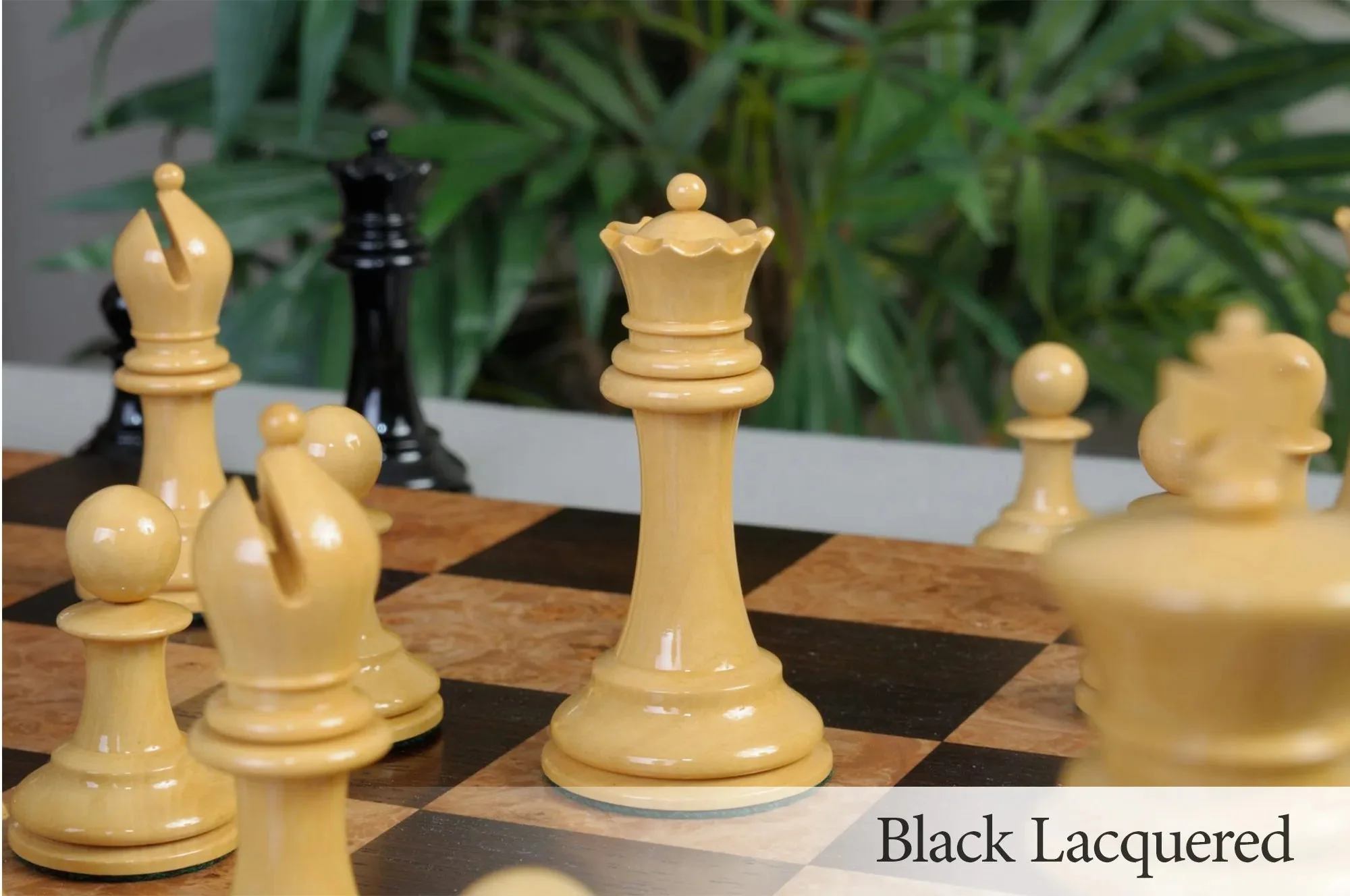 Black and Natural Lacquered - Image 3