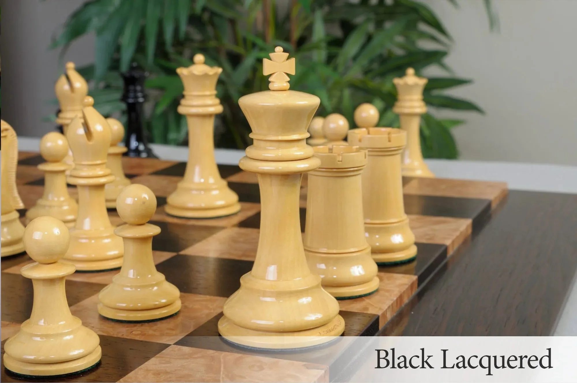 Black and Natural Lacquered - Image 4