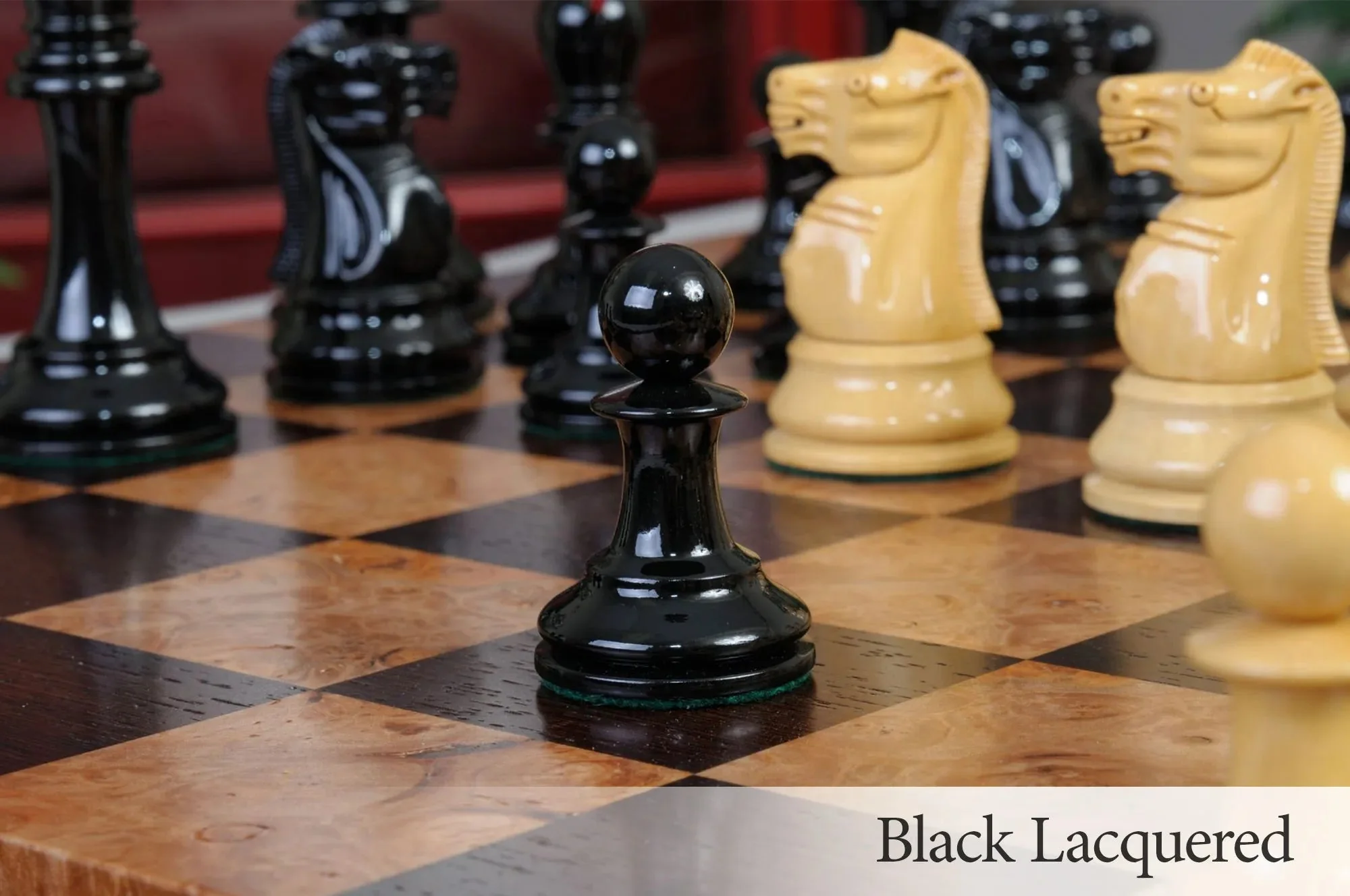 Black and Natural Lacquered - Image 6