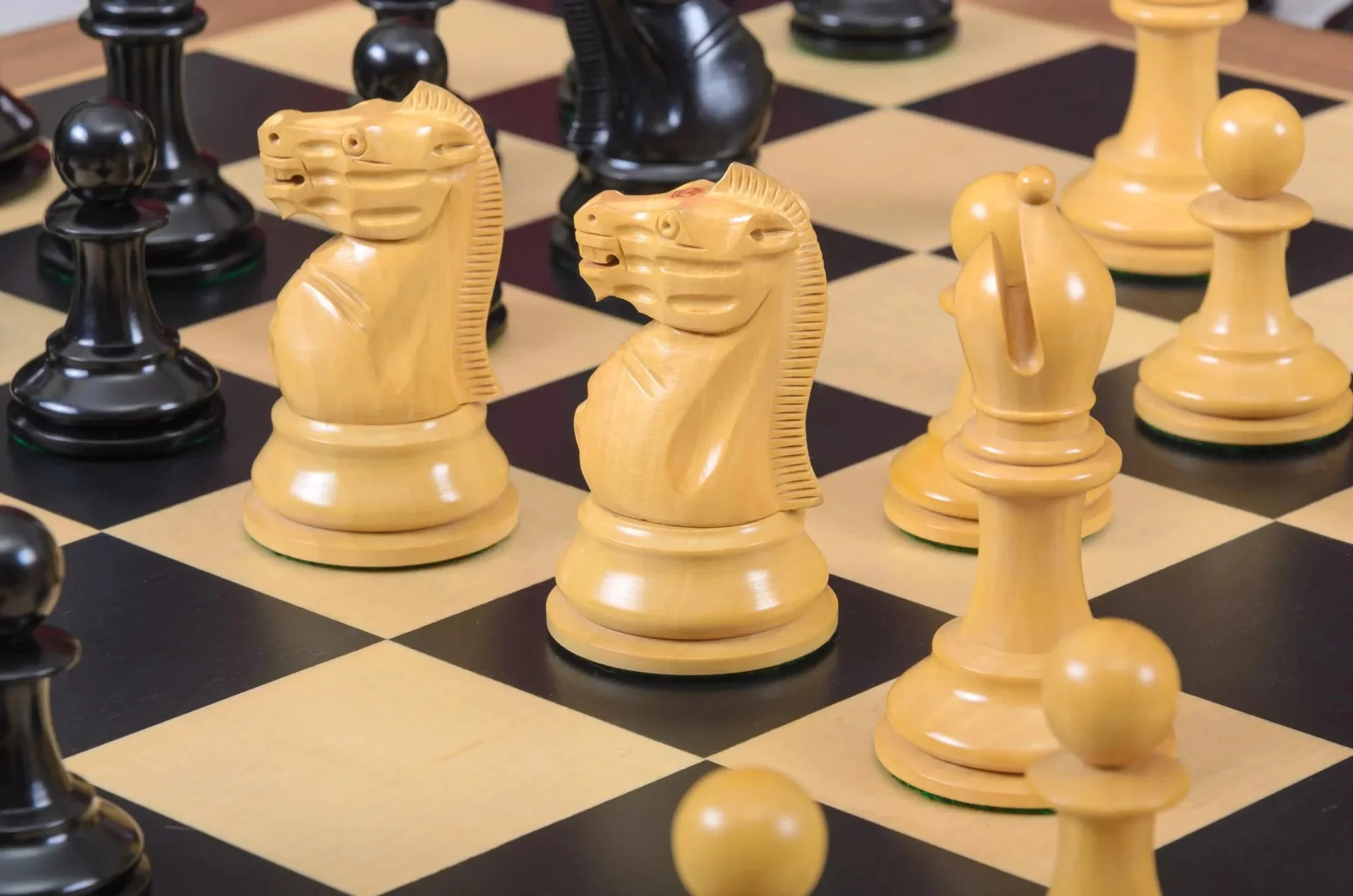 The Blackburne Series Luxury Chess Pieces - 4.4" King - Image 12