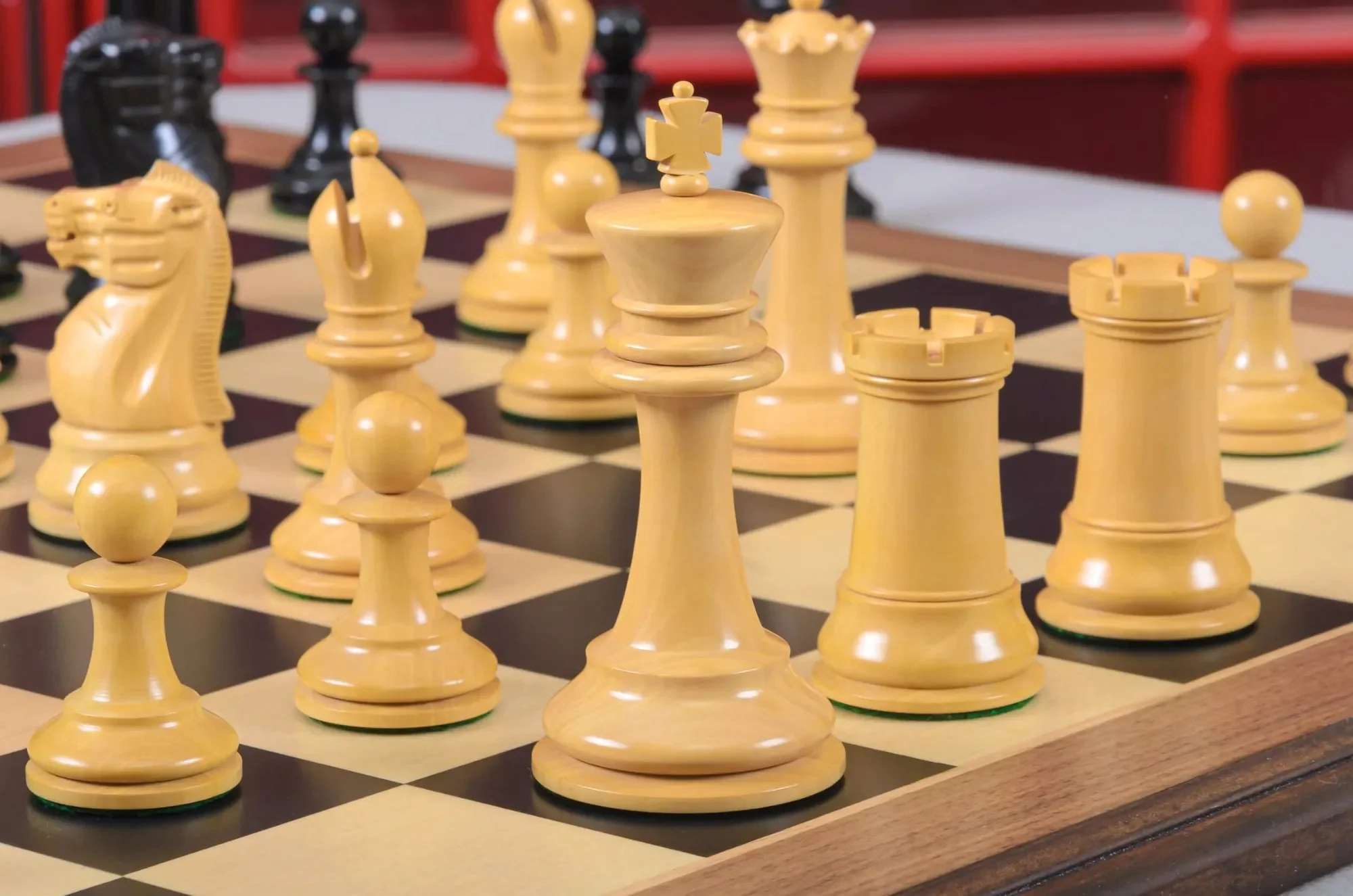The Blackburne Series Luxury Chess Pieces - 4.4" King - Image 4