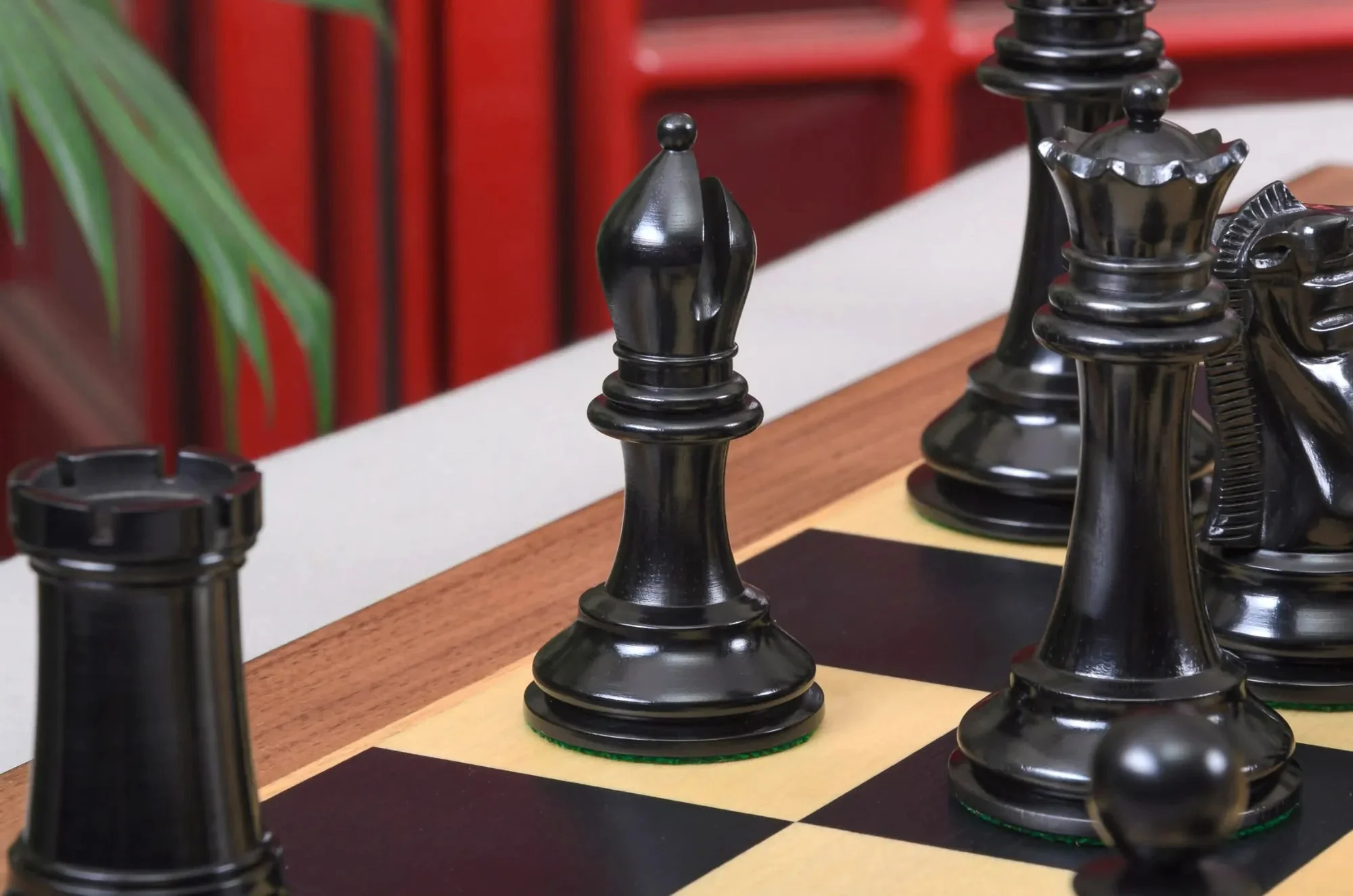 The Blackburne Series Luxury Chess Pieces - 4.4" King - Image 7