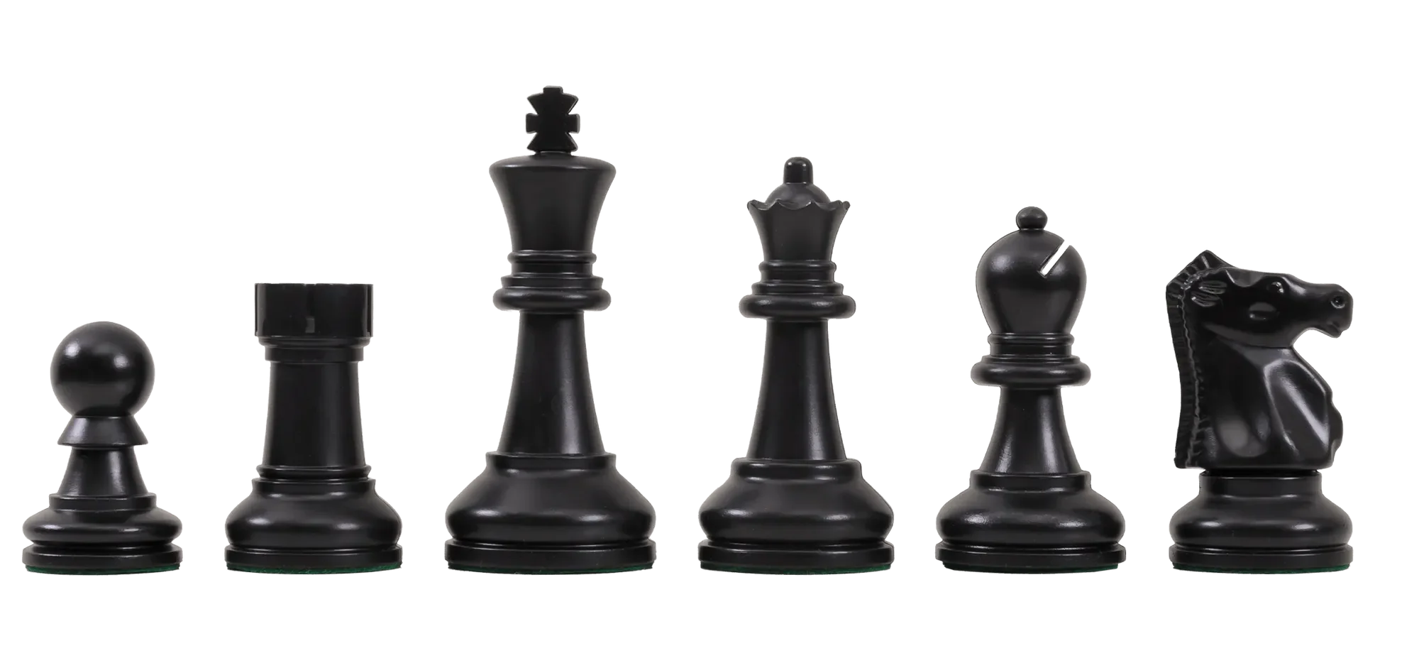 The Bobby Fischer Ultimate Tournament Series Plastic Chess Pieces - 3.75" King - Image 3