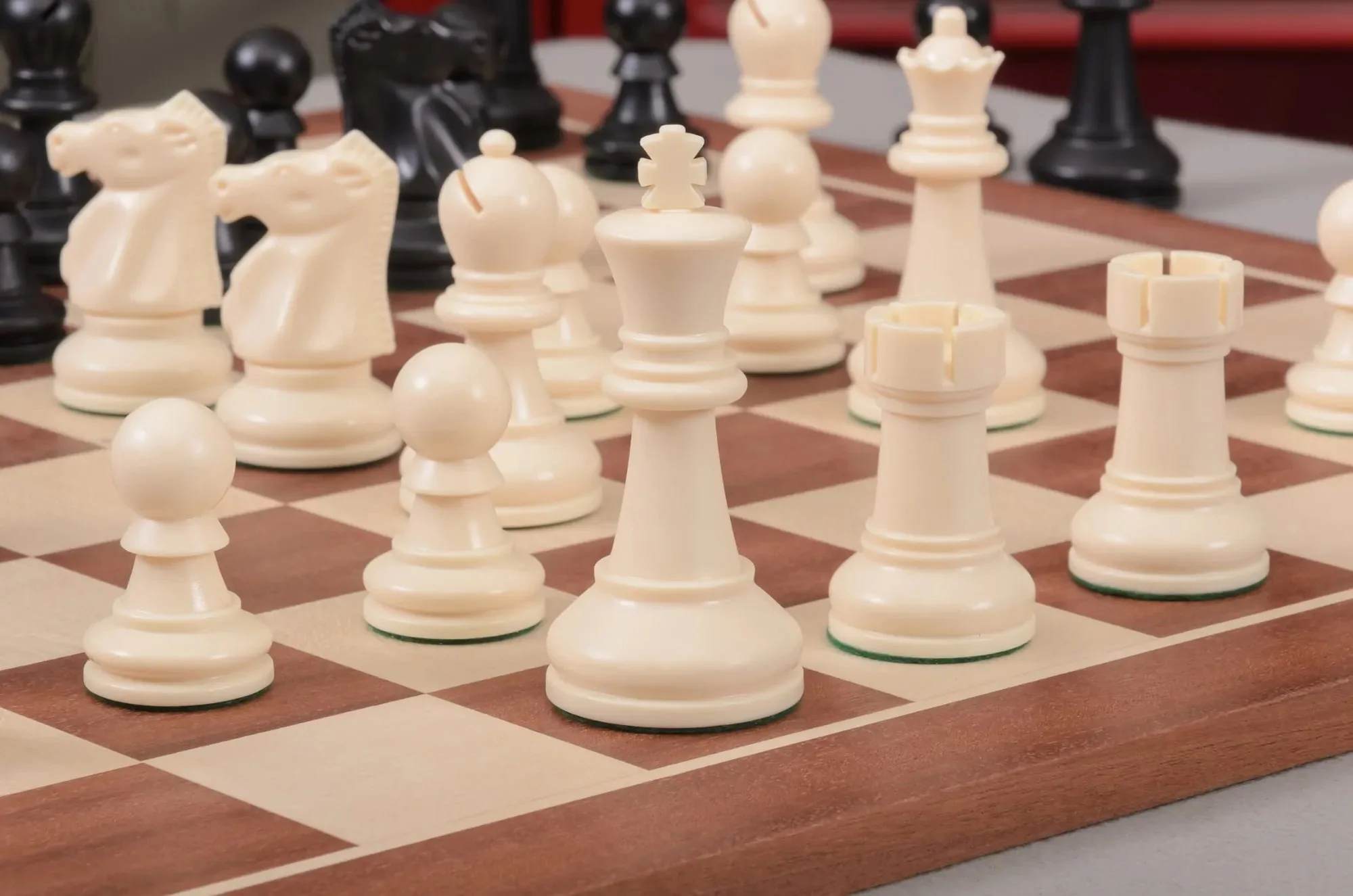 The Bobby Fischer Ultimate Tournament Series Plastic Chess Pieces - 3.75" King - Image 5