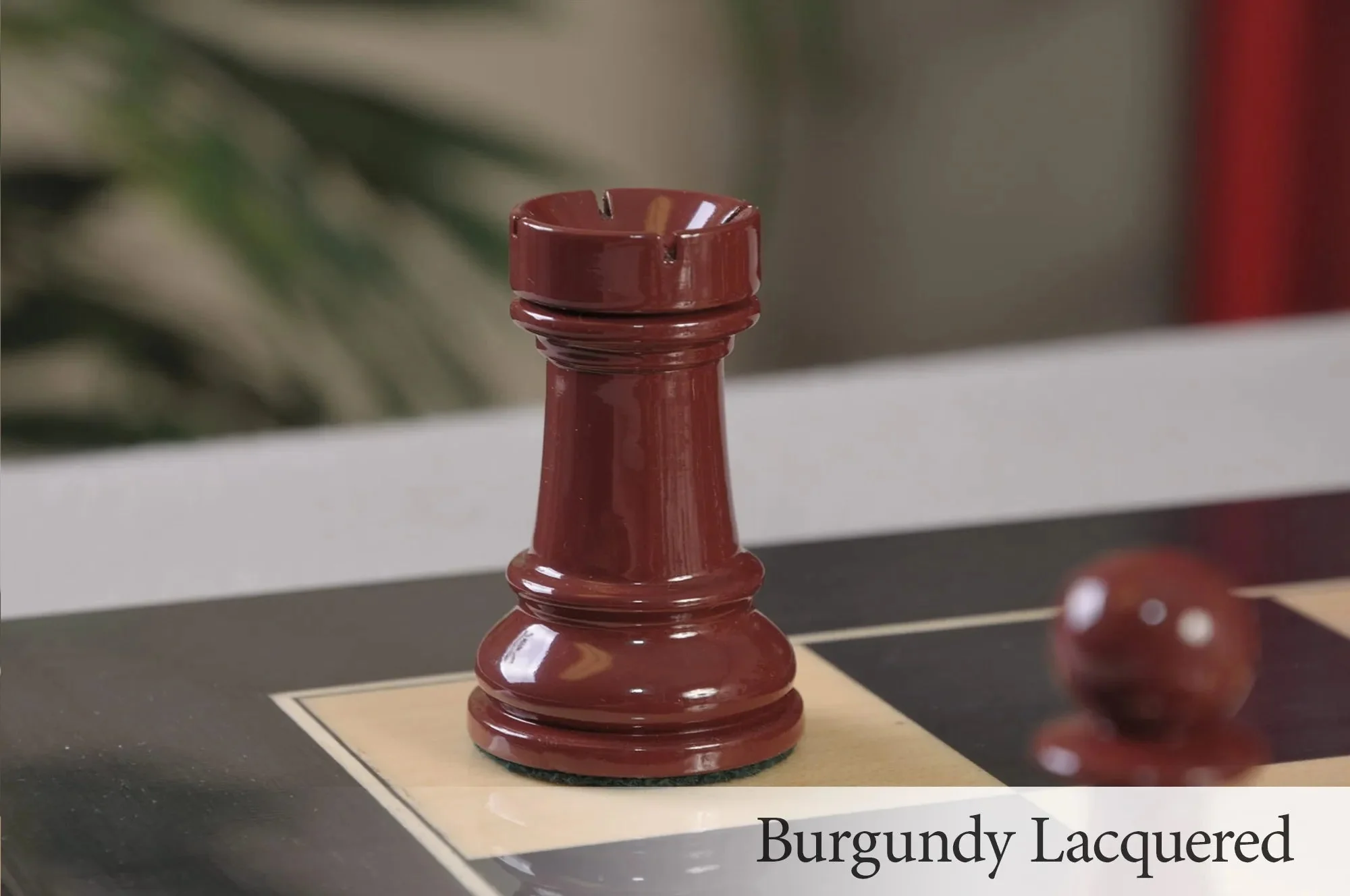 The Bohemian Series Chess Pieces - 4.0" King - Lacquered - Image 3
