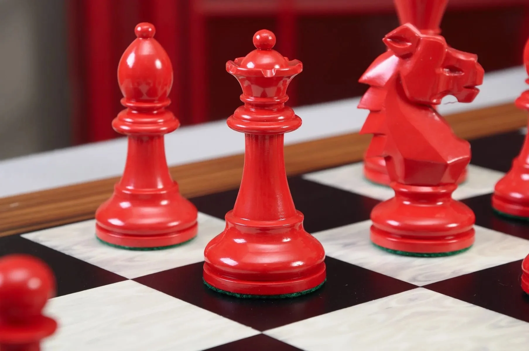 Red and Natural Lacquered - Image 10