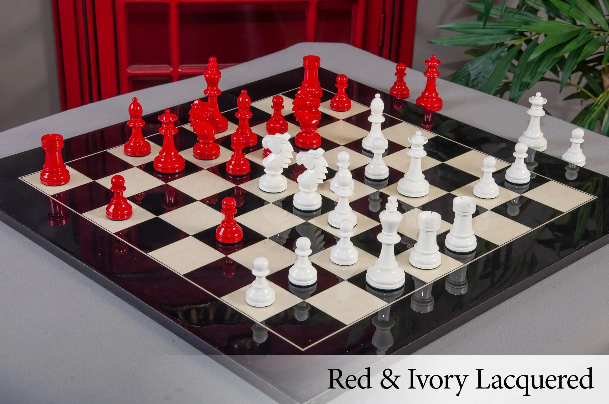 Red and Ivory Lacquered - Image 9