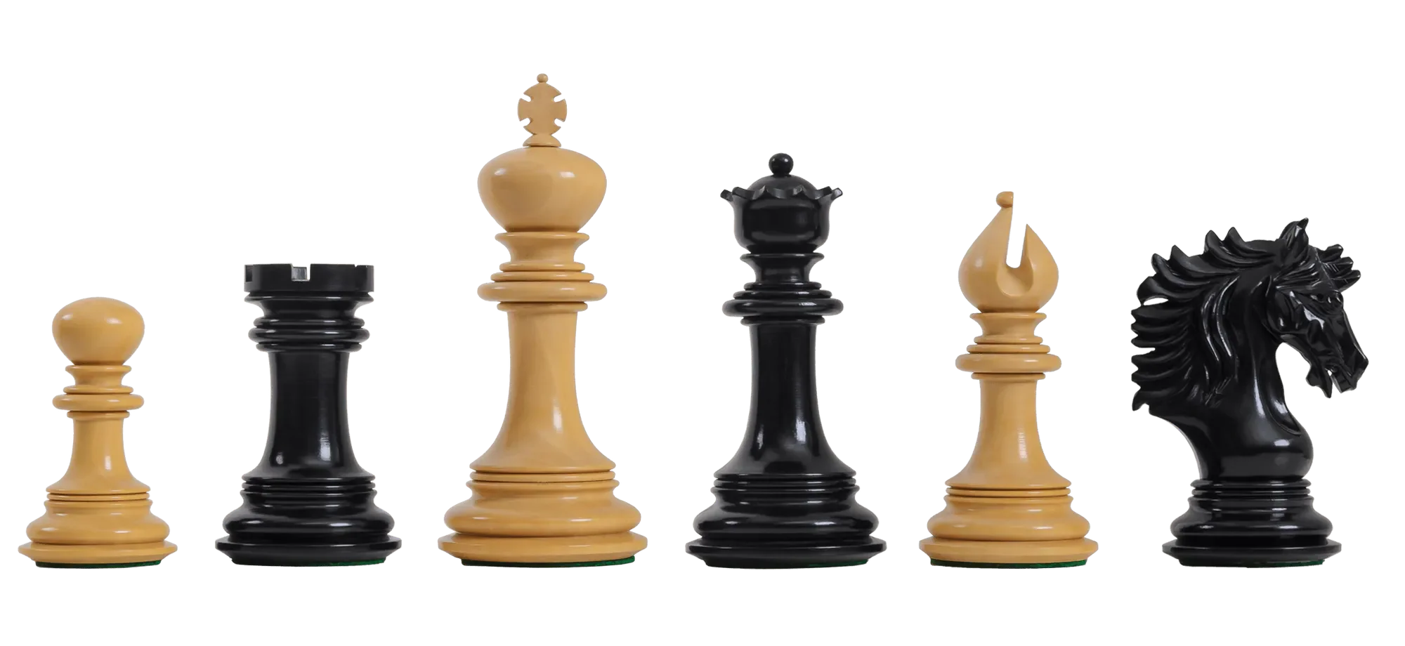 The Bolzano Series Artisan Chess Pieces - 4.3" King