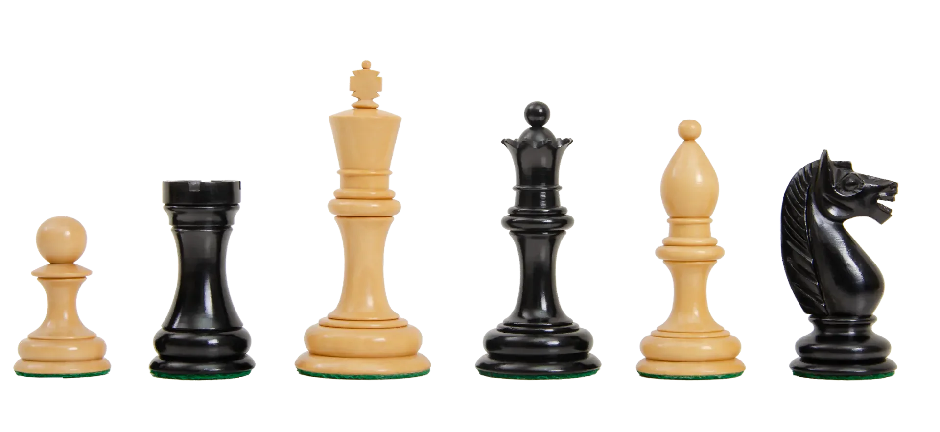The Botvinnik Flohr Series Luxury Chess Pieces - 4.0" King
