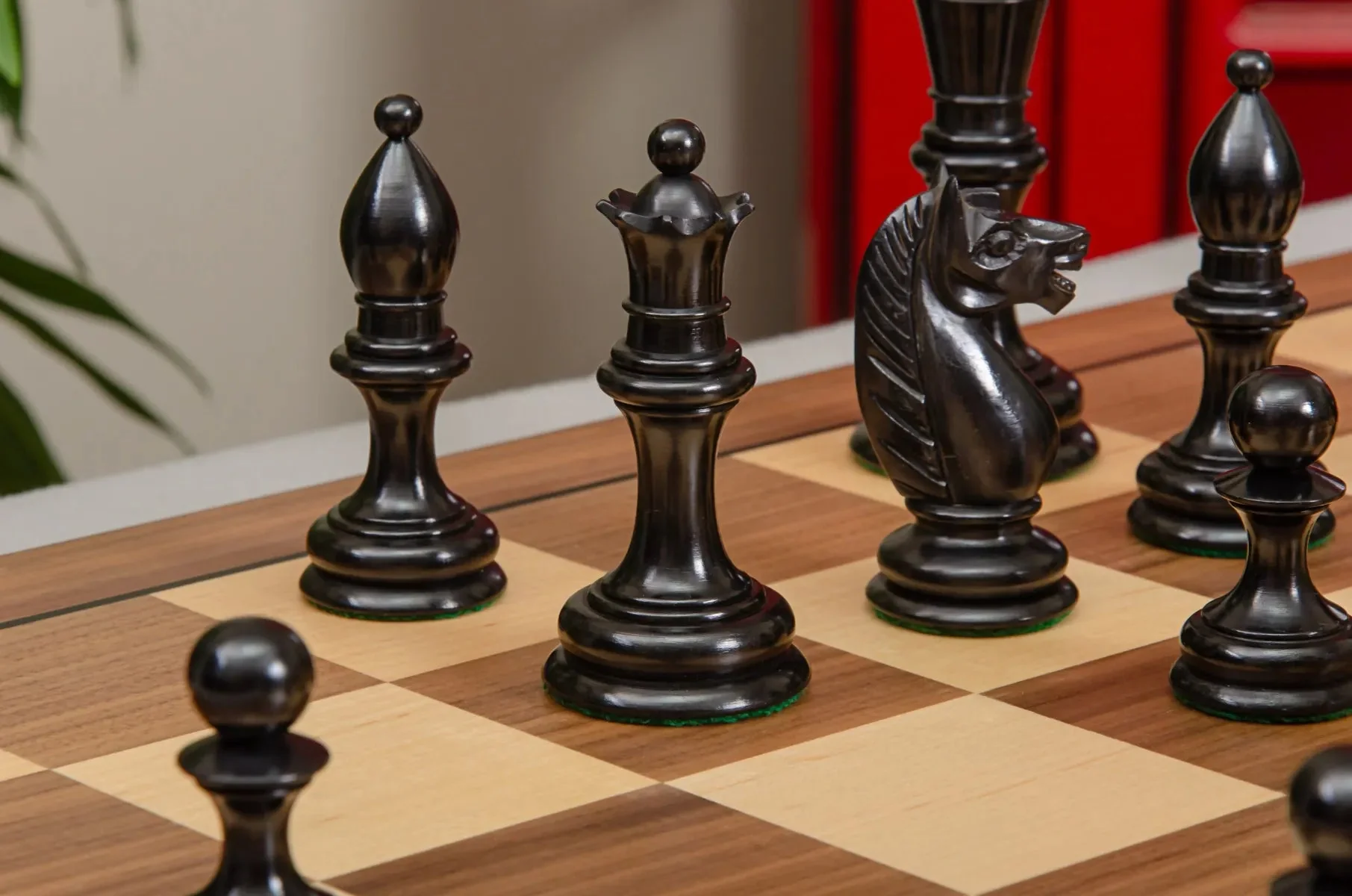 The Botvinnik Flohr Series Luxury Chess Pieces - 4.0" King - Image 5