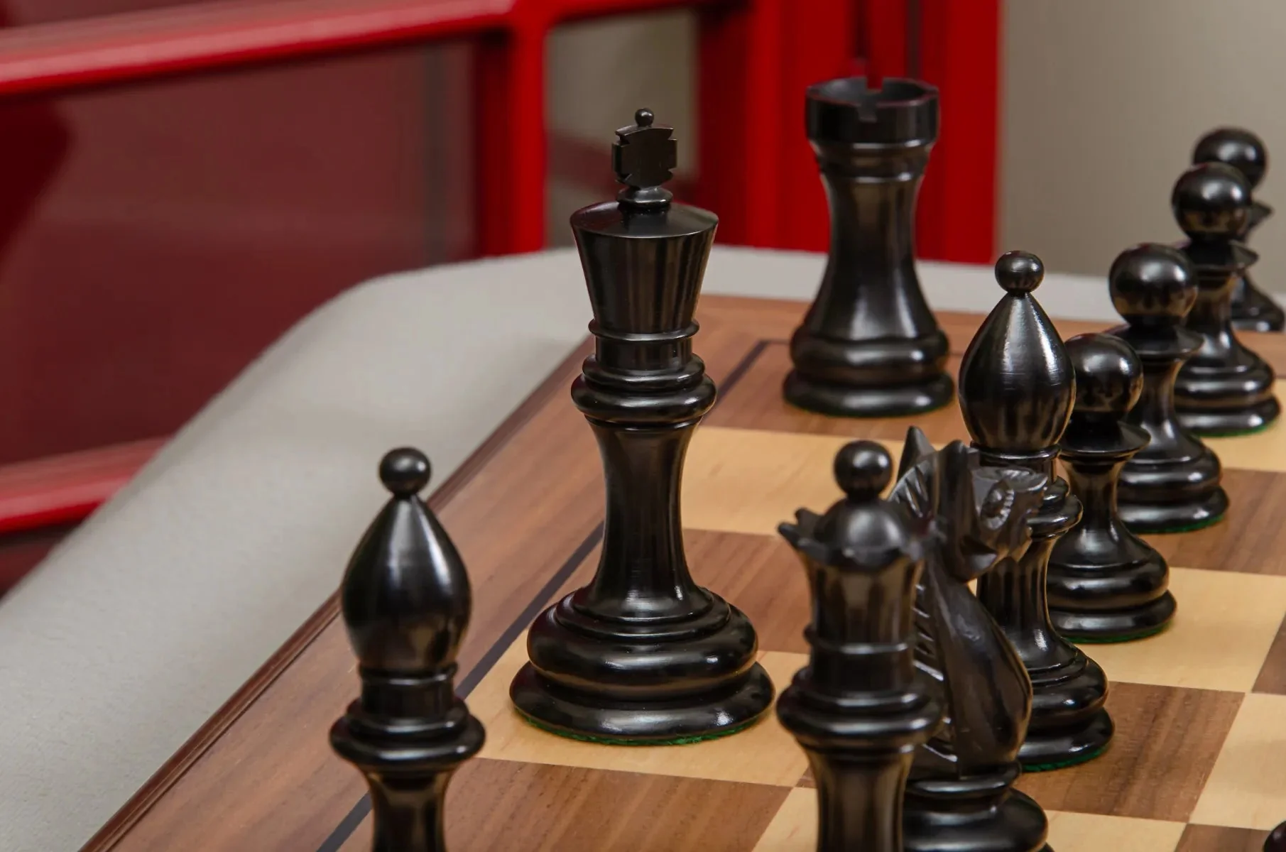 The Botvinnik Flohr Series Luxury Chess Pieces - 4.0" King - Image 9
