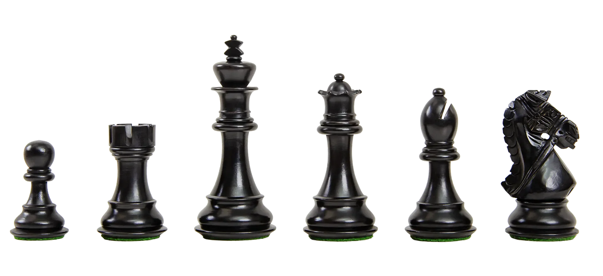 Ebonized Boxwood and Natural Boxwood