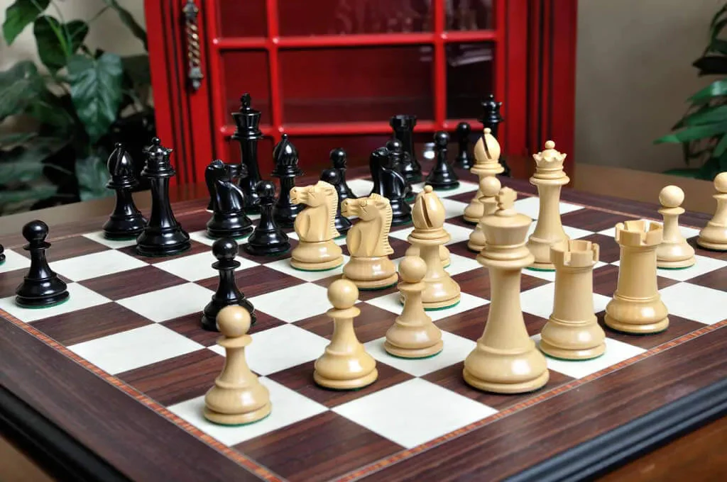 The British Chess Company - Staunton Popular Series Chess Pieces - 4.0" King - Image 8