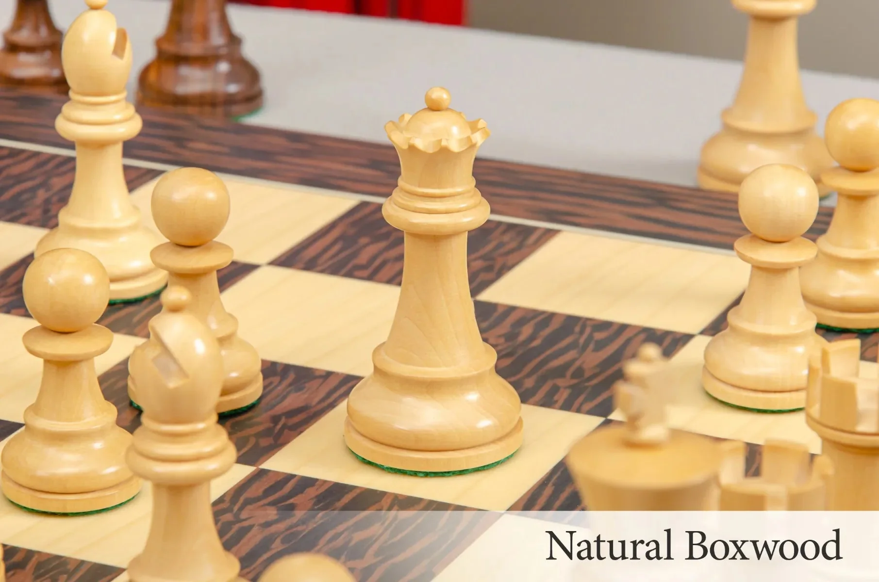 The British Staunton Series Chess Set - 4.0" King - Image 10