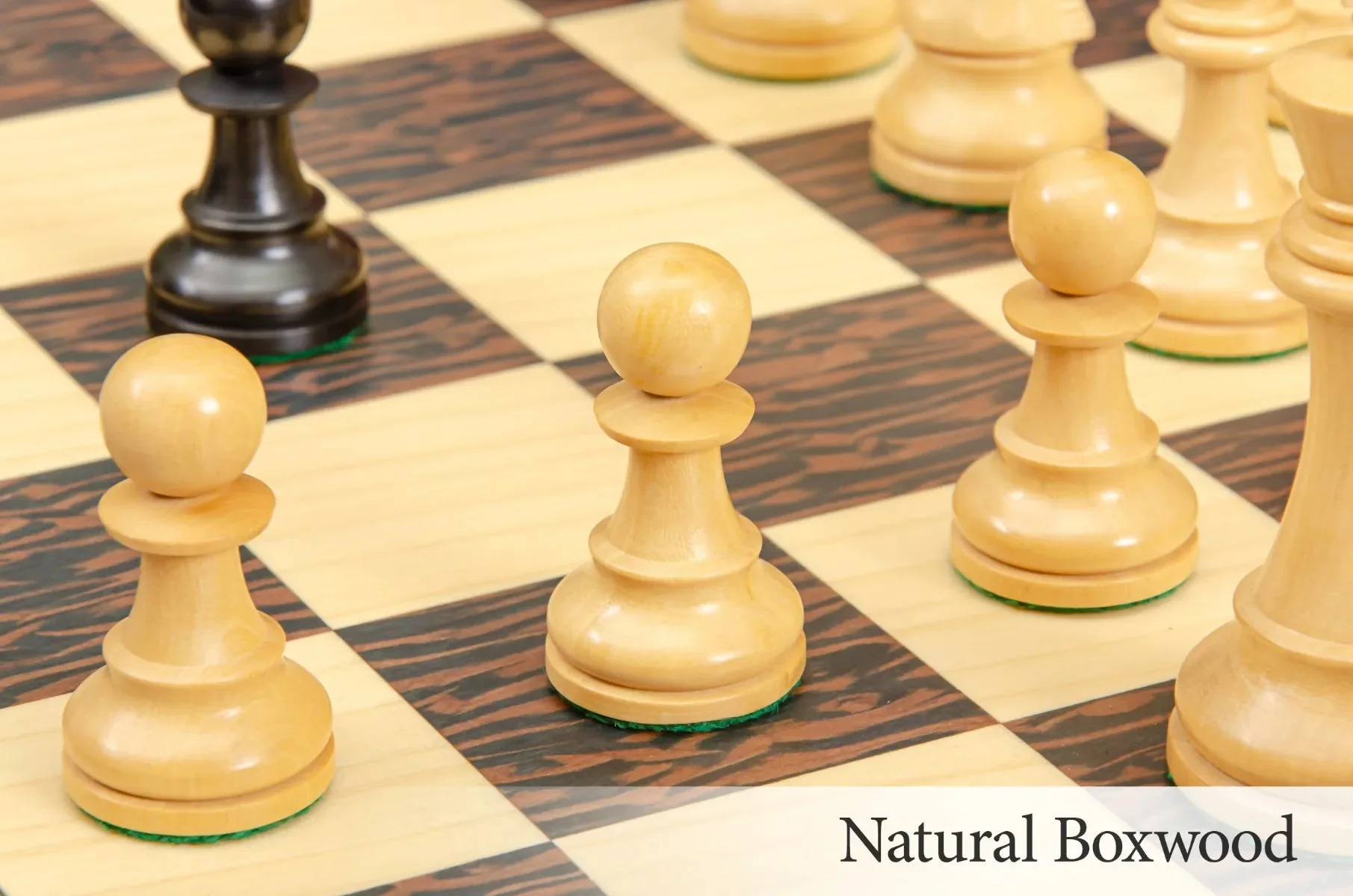 The British Staunton Series Chess Set - 4.0" King - Image 5