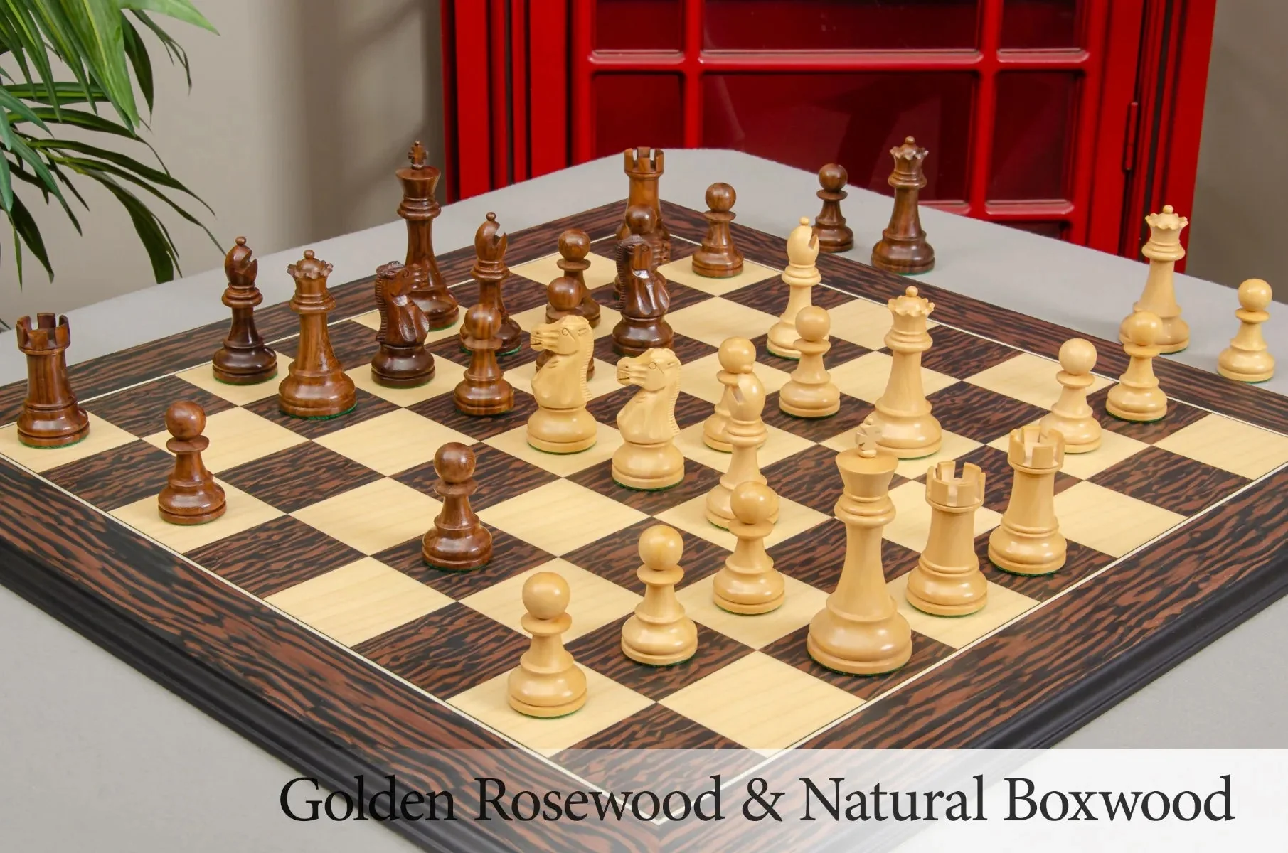 The British Staunton Series Chess Set - 4.0" King - Image 6