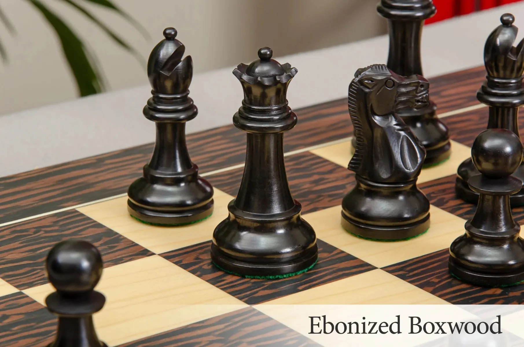 The British Staunton Series Chess Set - 4.0" King - Image 8