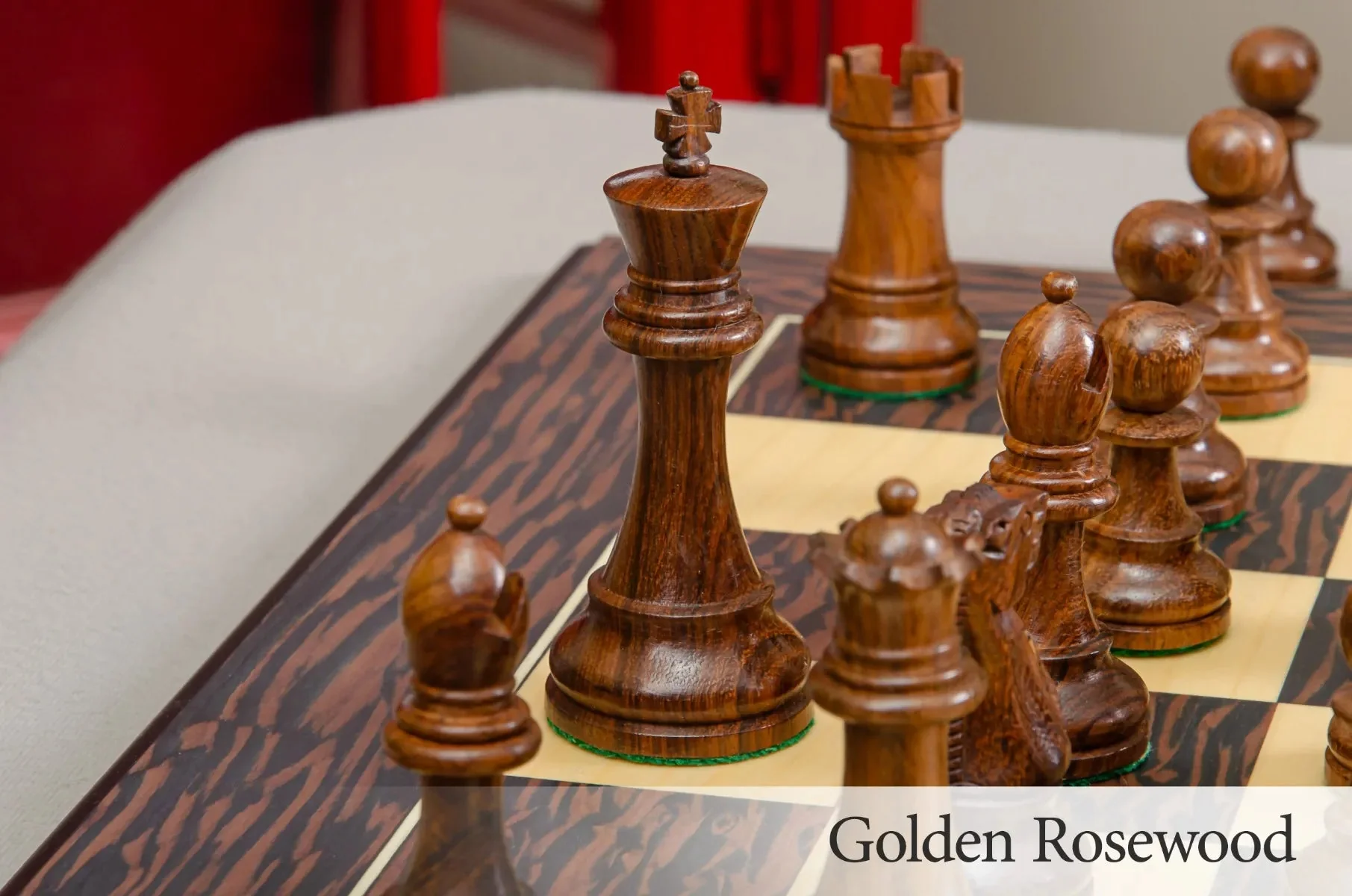 The British Staunton Series Chess Set - 4.0" King - Image 9