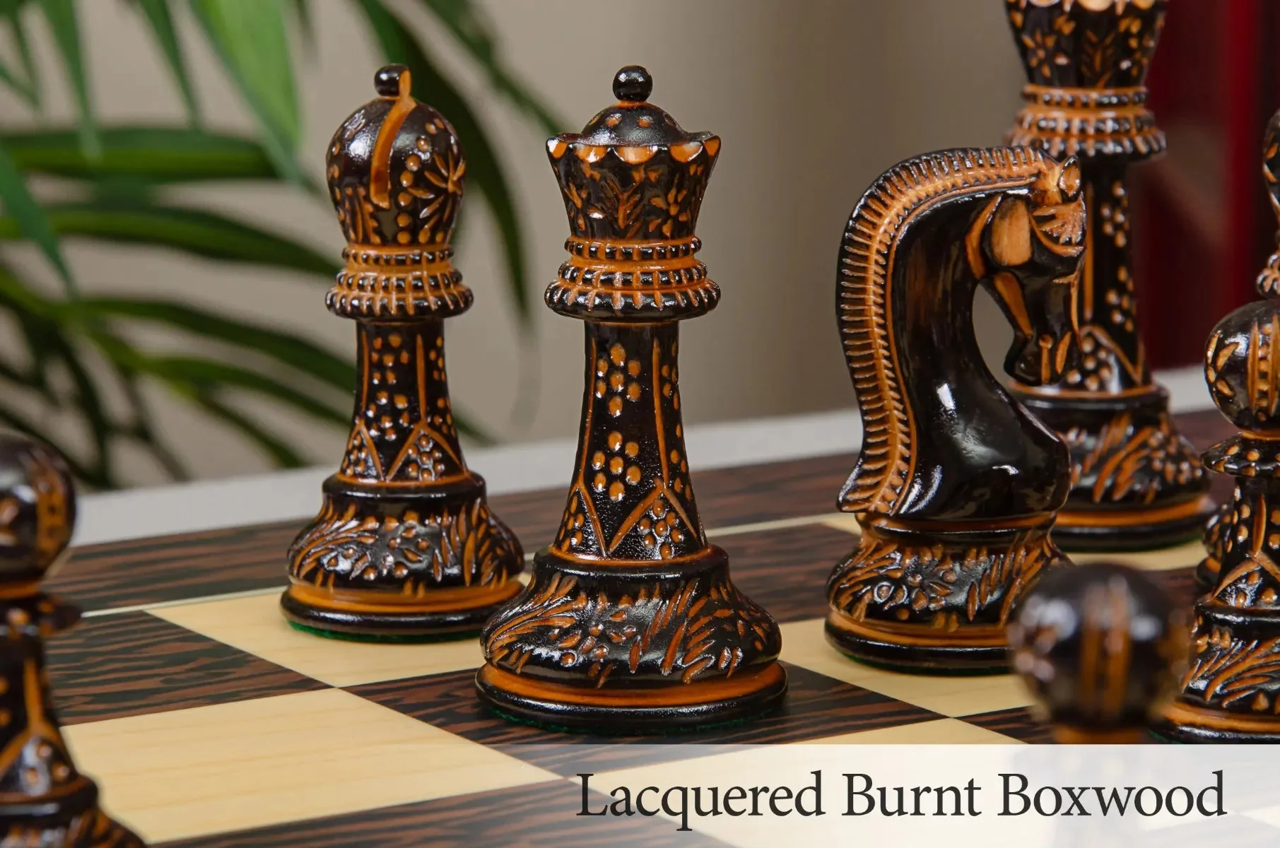 The Burnt Leningrad Series Chess Pieces - 4.0" King - Image 5