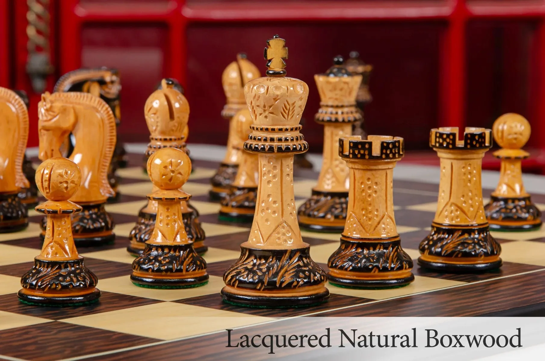 The Burnt Leningrad Series Chess Pieces - 4.0" King - Image 6