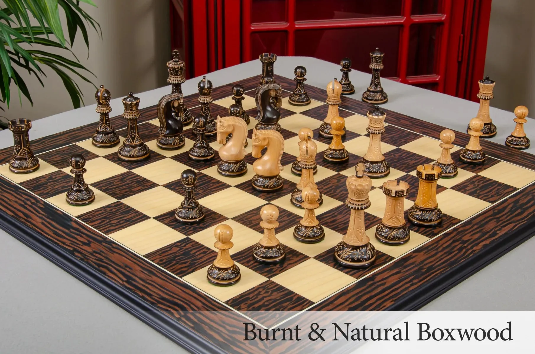 The Burnt Leningrad Series Chess Pieces - 4.0" King - Image 7