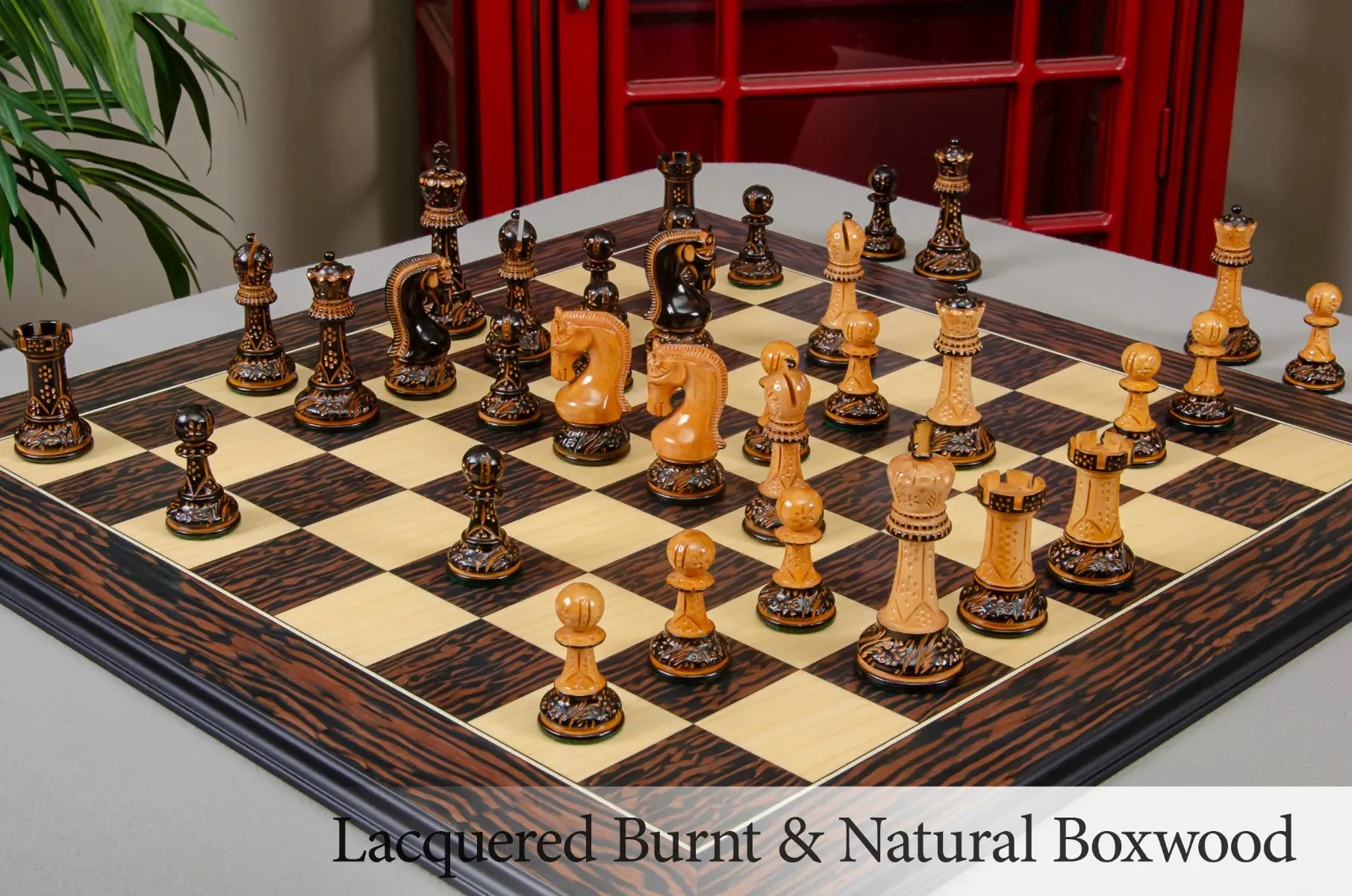 The Burnt Leningrad Series Chess Pieces - 4.0" King - Image 8