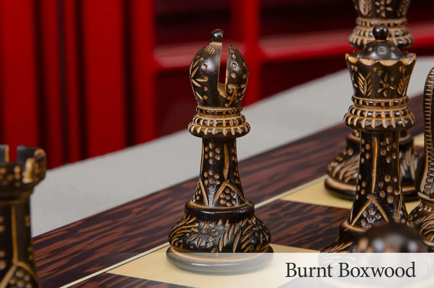 The Burnt Leningrad Series Chess Pieces - 4.0" King - Image 9